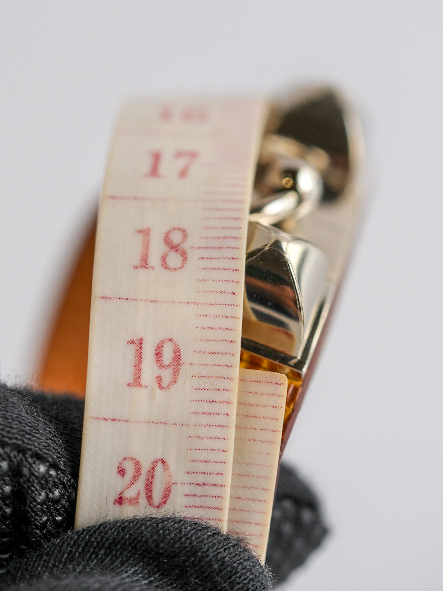 Rivale Double Tour Croc XS Bracelet Palladium Hardware Stamp X | Purse Maison Luxury Bags Shop