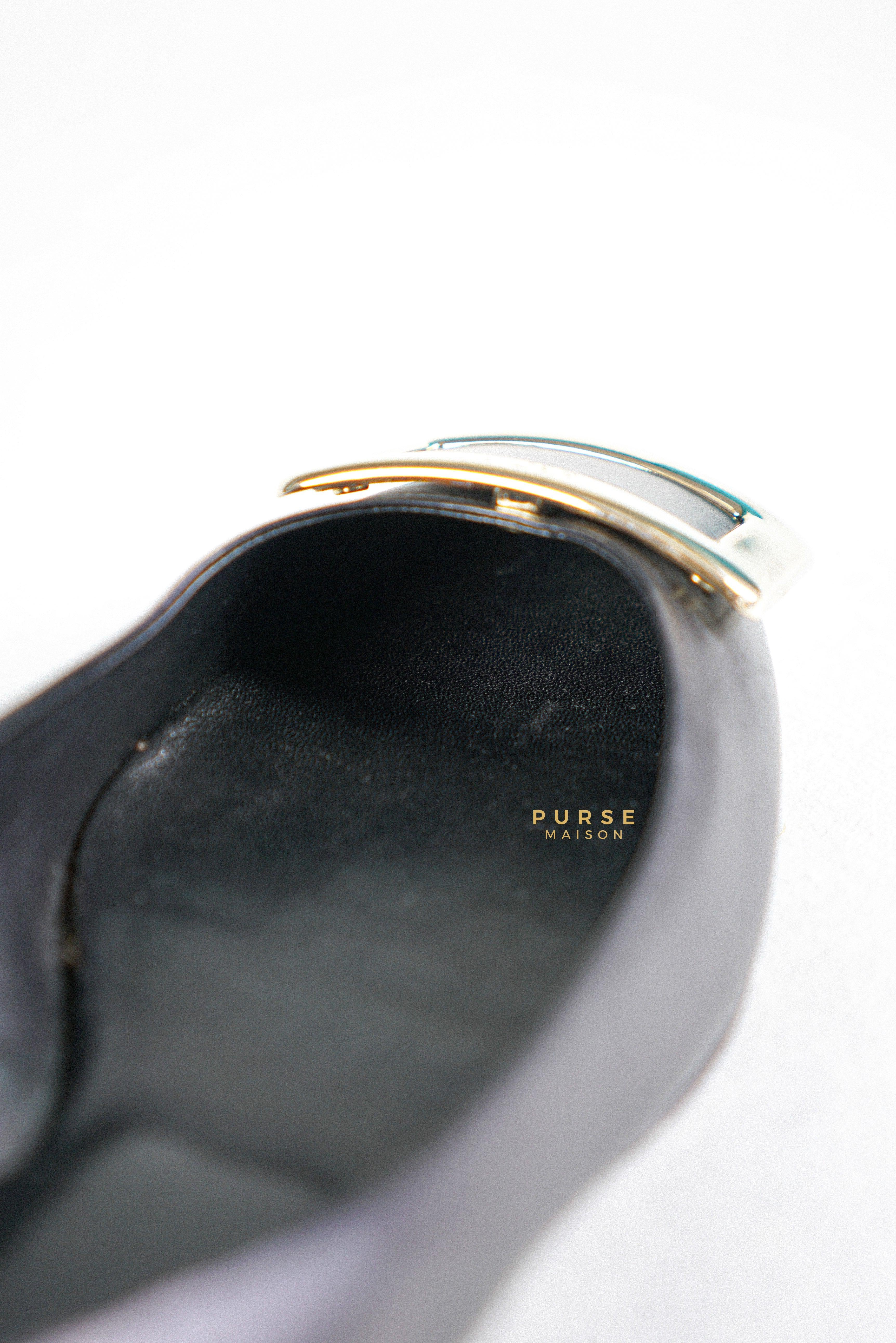 Roger Vivier Black Ballerine Belle Vivier Shoes Size 36.5 (24cm) | Purse Maison Luxury Bags Shop