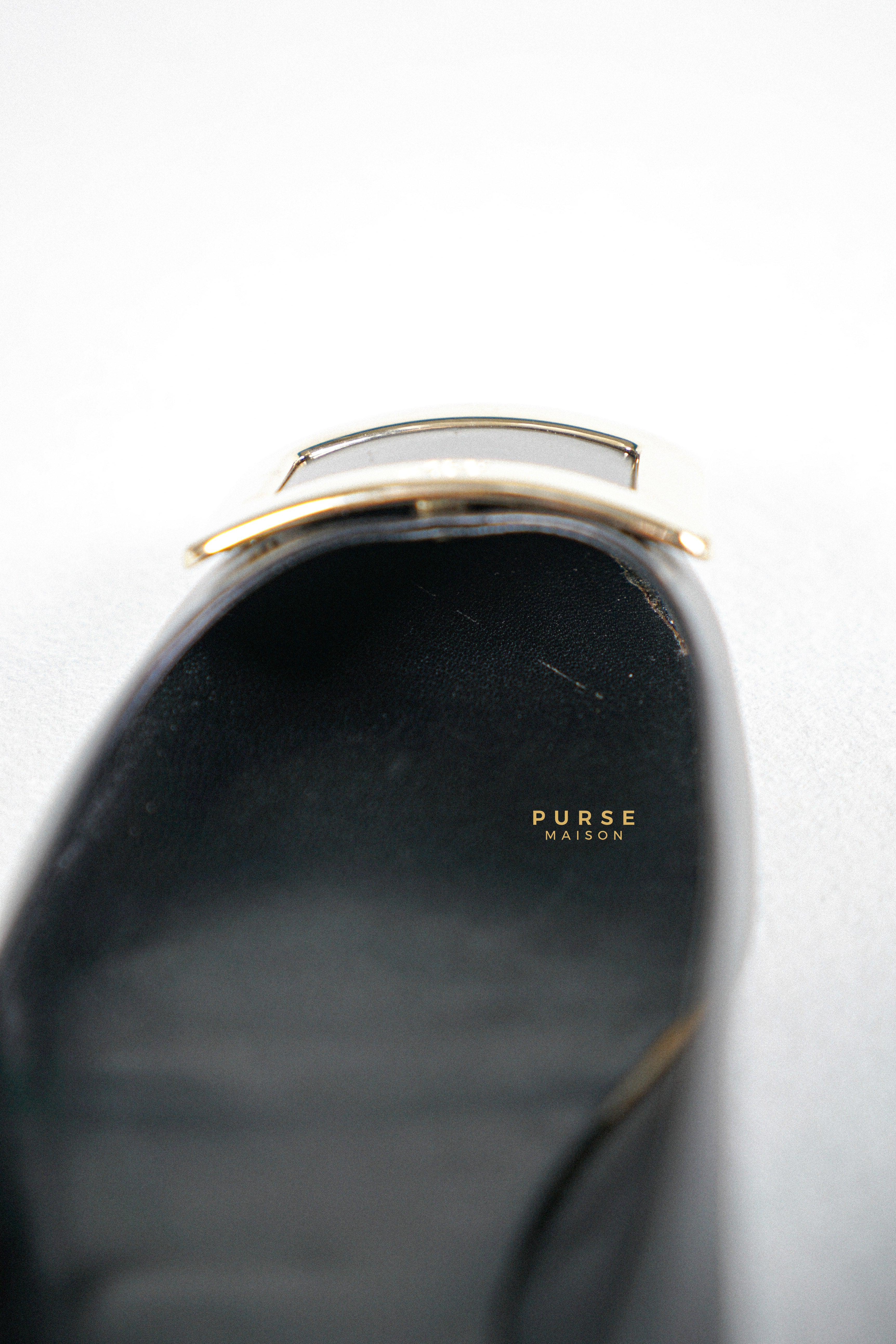 Roger Vivier Black Ballerine Belle Vivier Shoes Size 36.5 (24cm) | Purse Maison Luxury Bags Shop