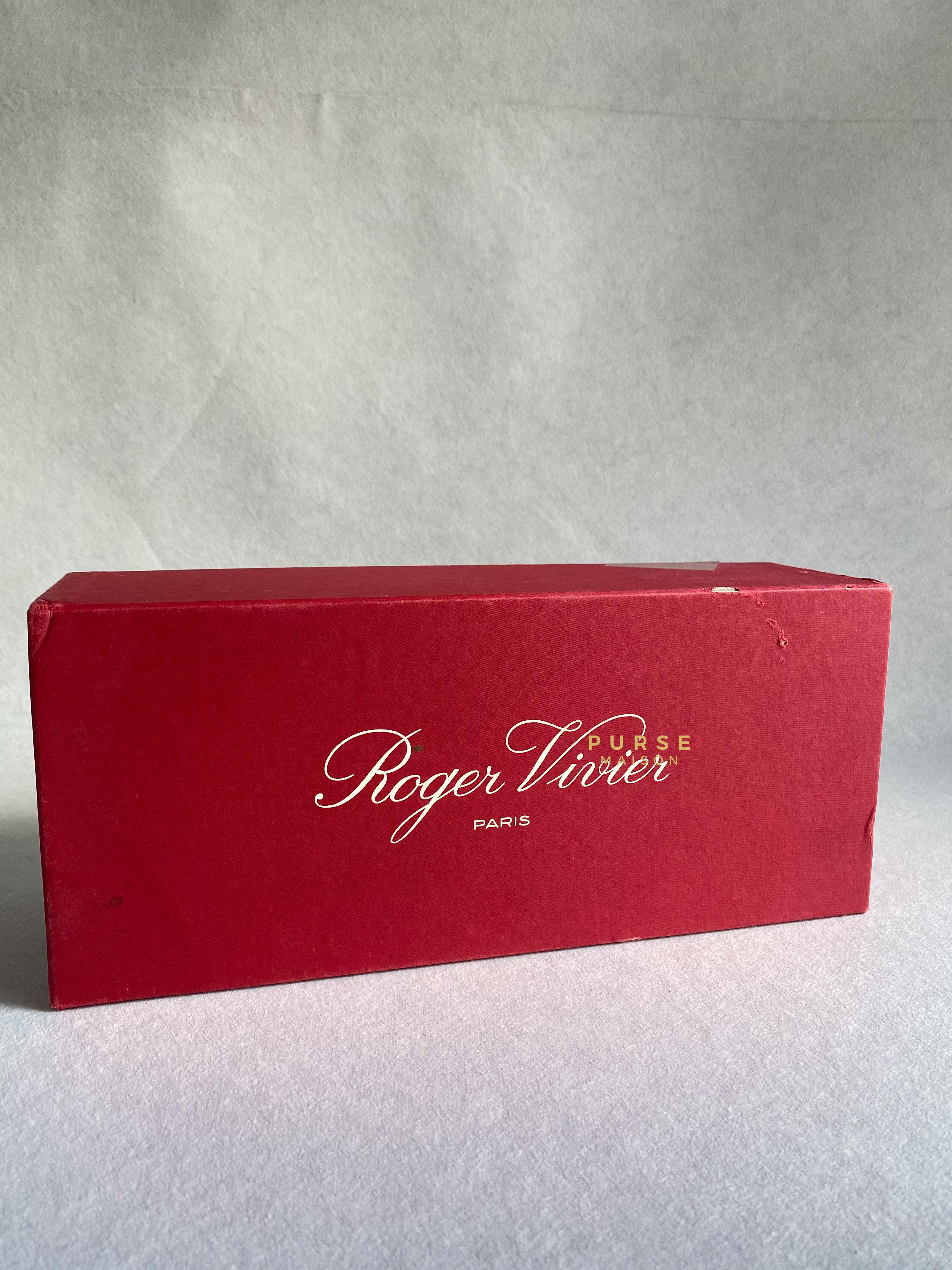 Roger Vivier Black Ballerine Belle Vivier Shoes Size 36.5 (24cm) | Purse Maison Luxury Bags Shop