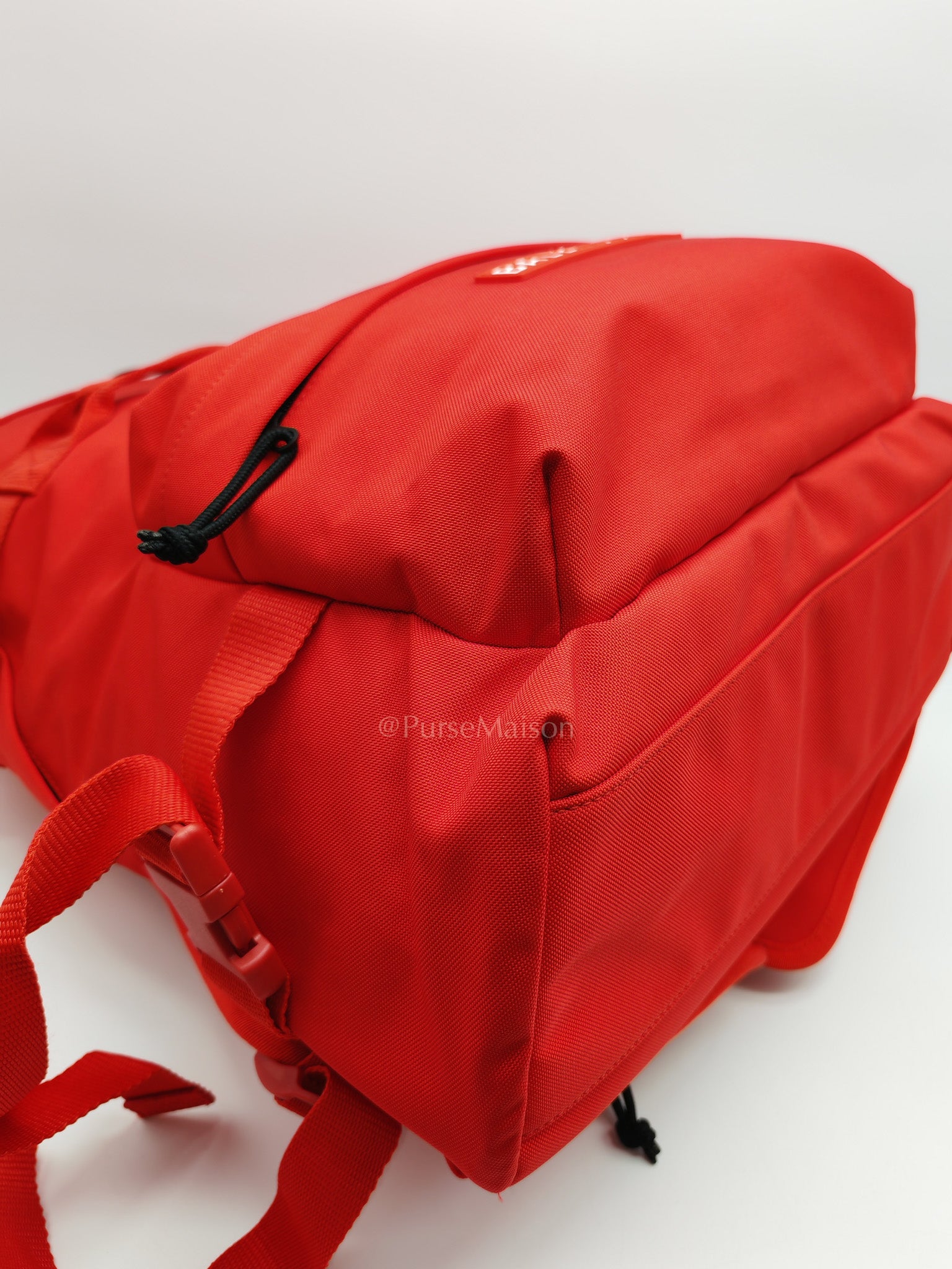 Skiwear in Red Nylon Backpack