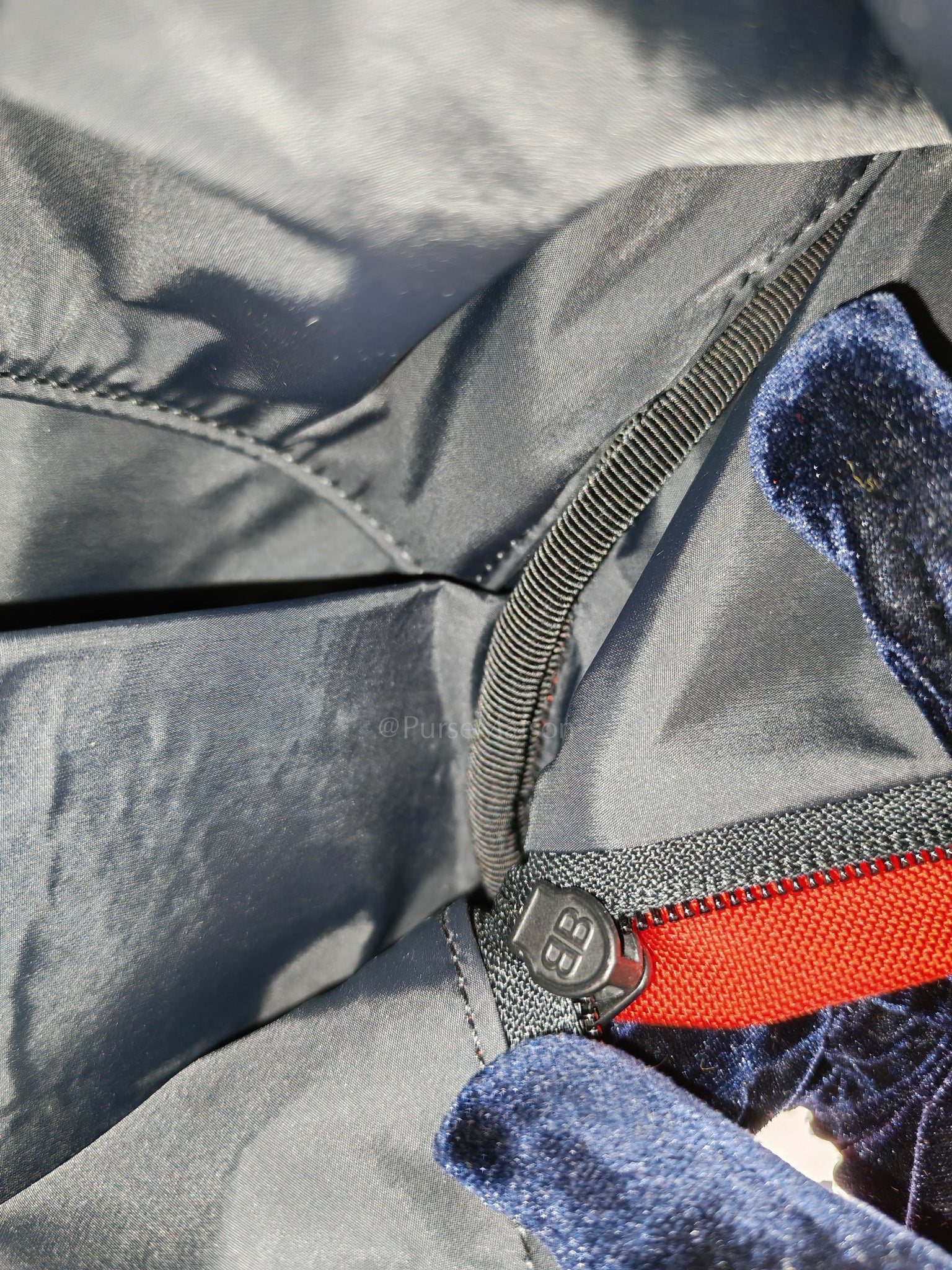 Skiwear in Red Nylon Backpack