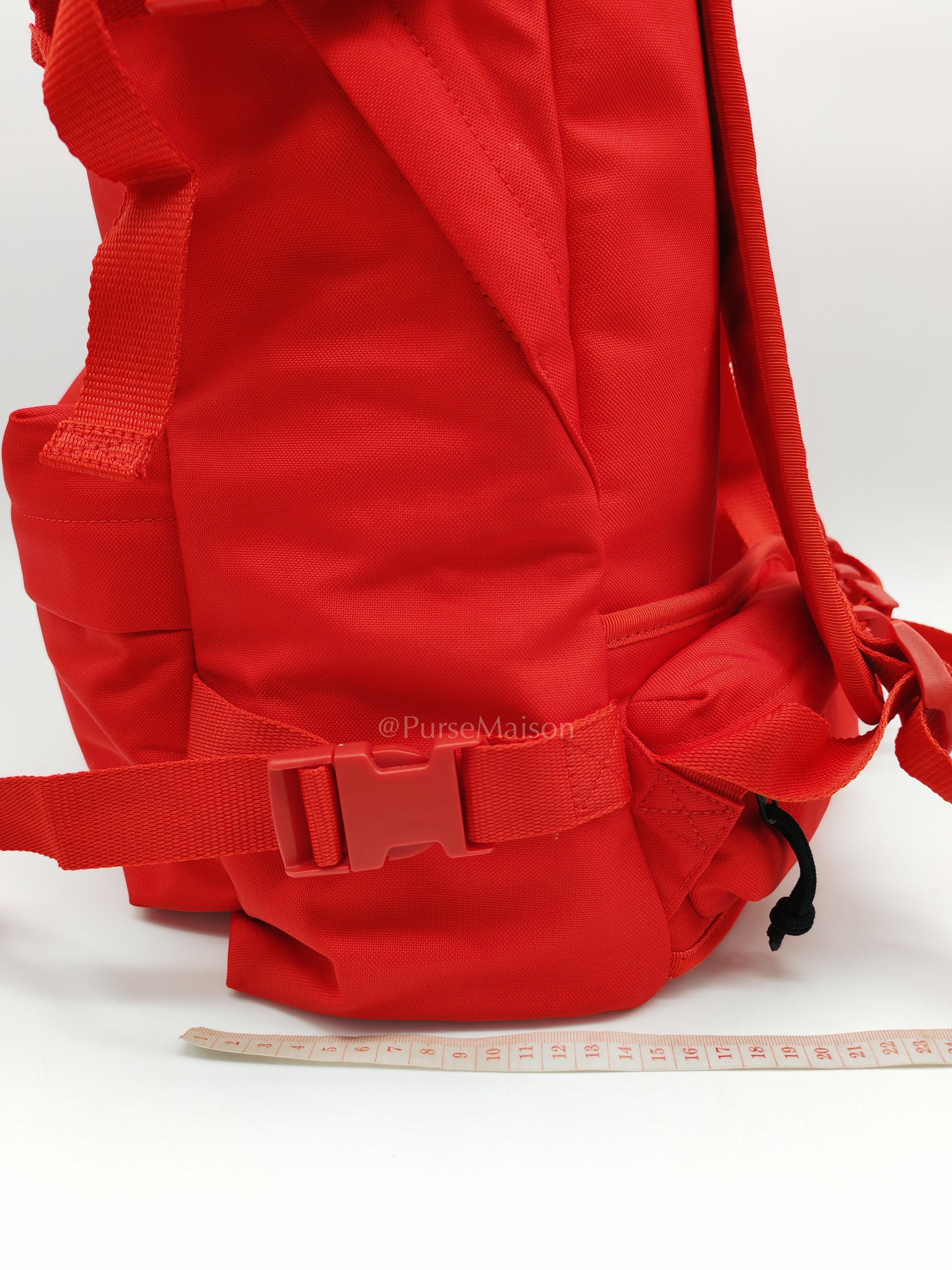Skiwear in Red Nylon Backpack