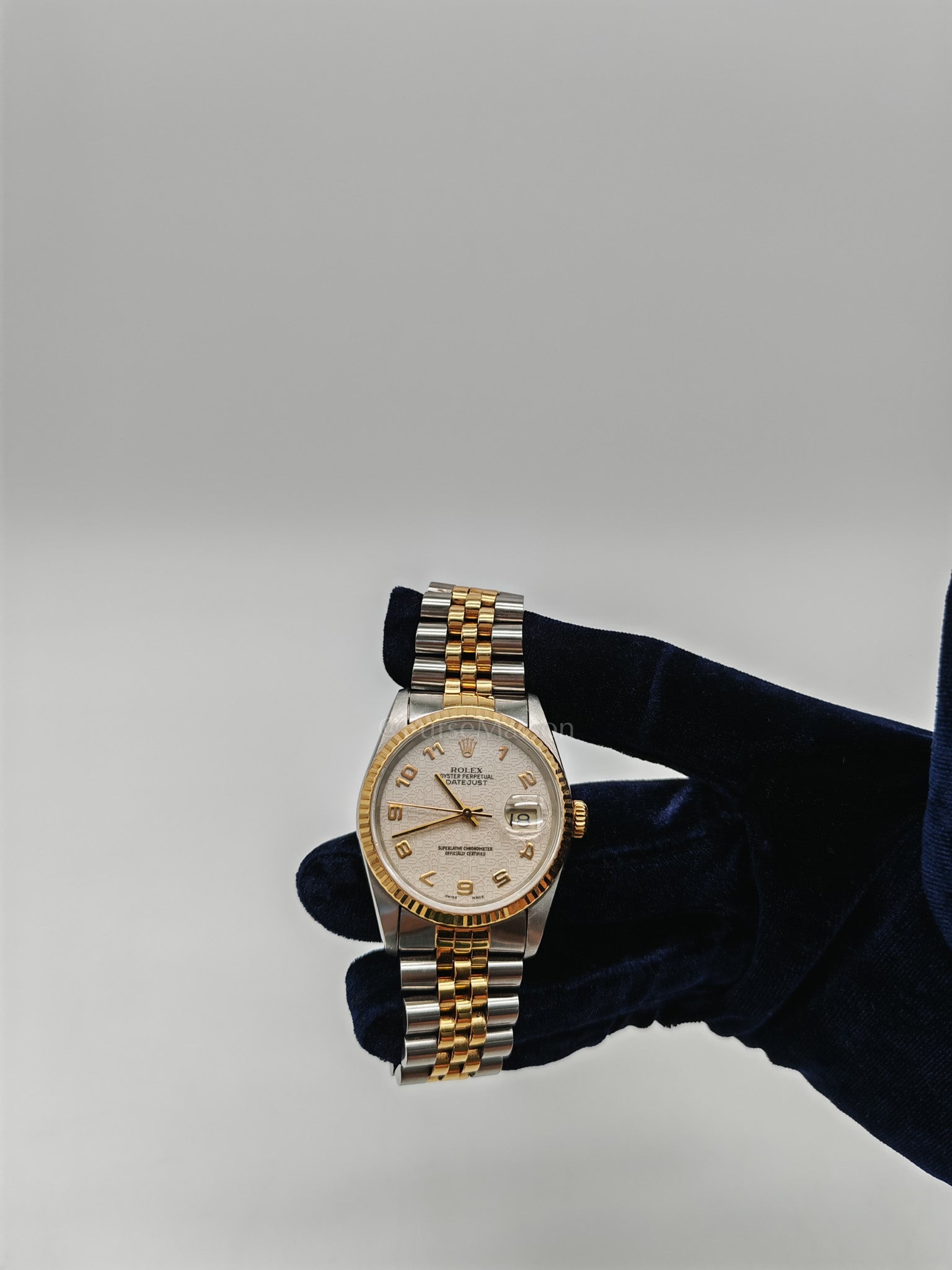 Datejust 36mm Reference 16233 Oyster Perpetual Anniversary Dial Two Tone Jubilee Bracelet | Purse Maison Luxury Bags Shop