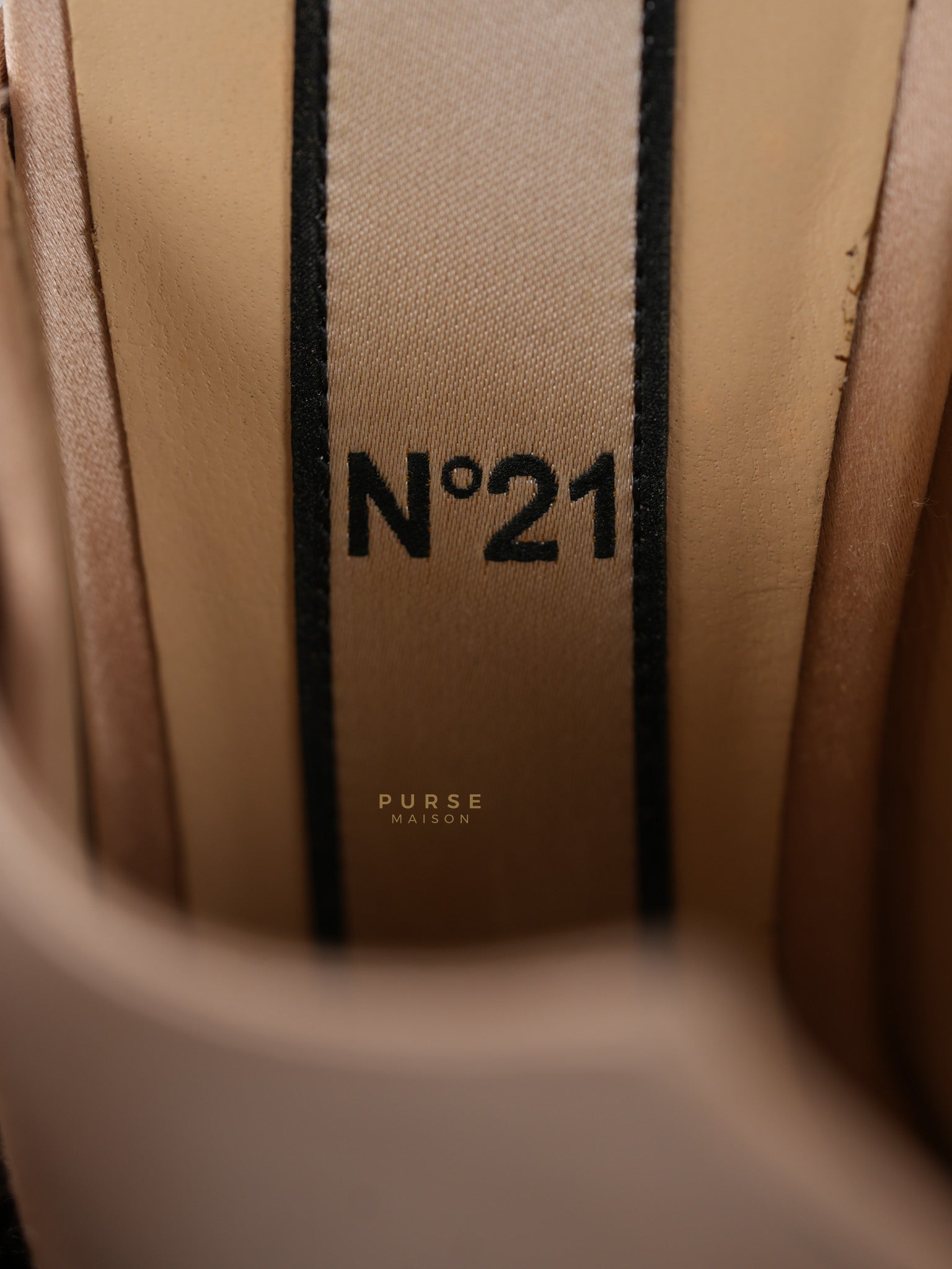 Ronny Pleated Crystal Heels in Cipria Size 35 EU (22 cm) | Purse Maison Luxury Bags Shop