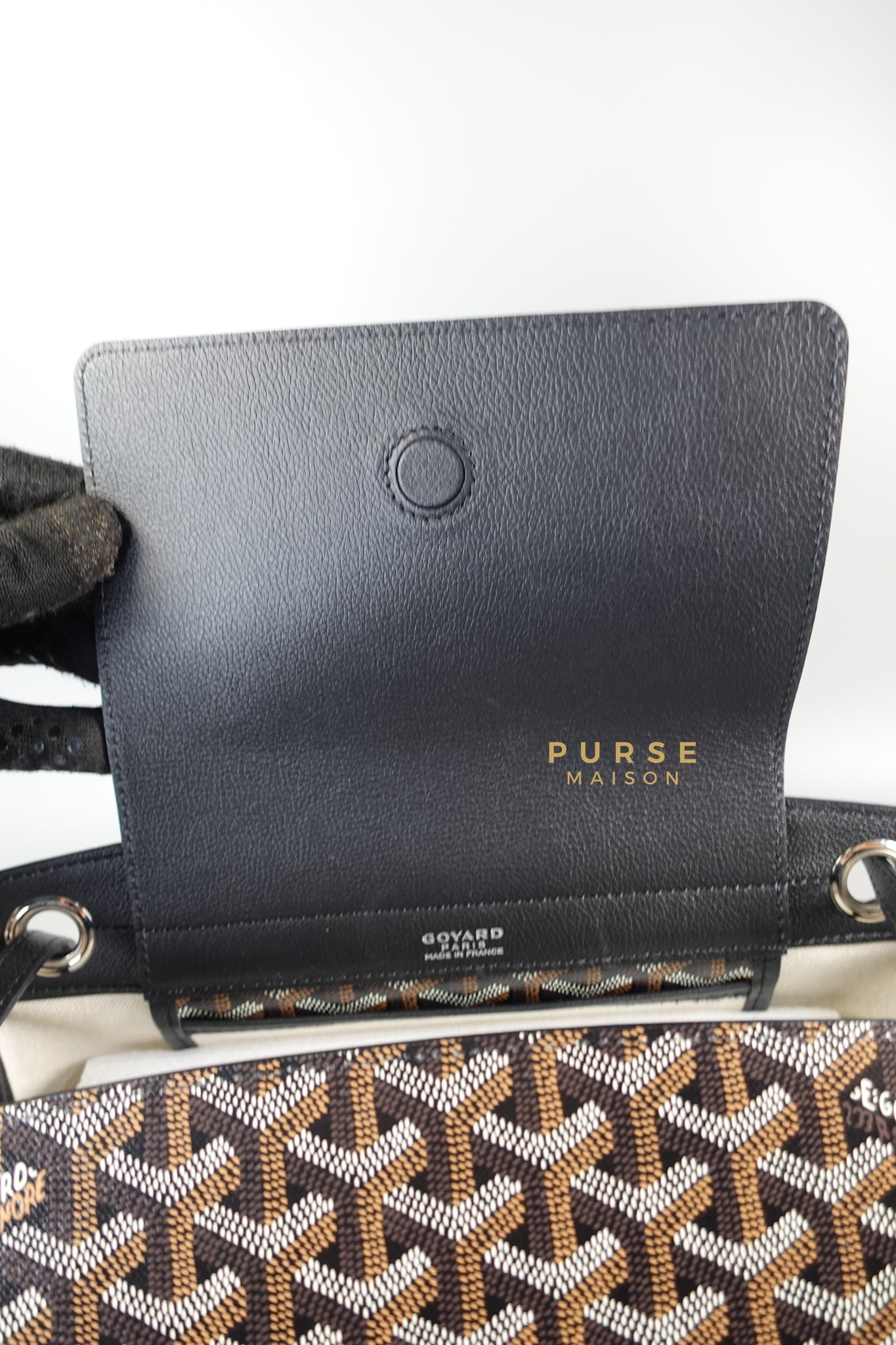Rouette PM Bag Black (Noir) | Purse Maison Luxury Bags Shop