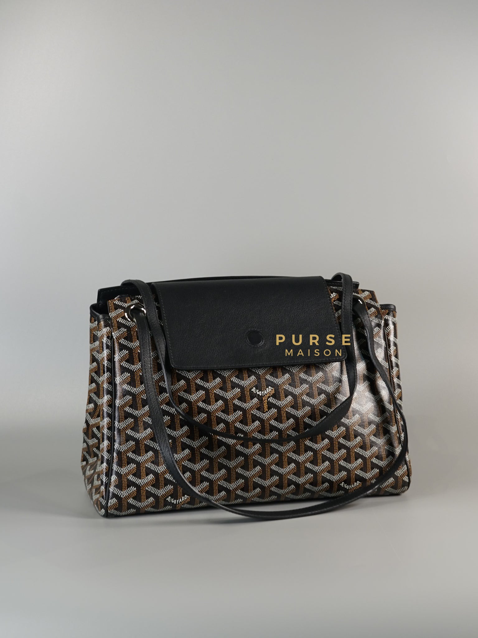 Rouette PM Bag Black (Noir) | Purse Maison Luxury Bags Shop