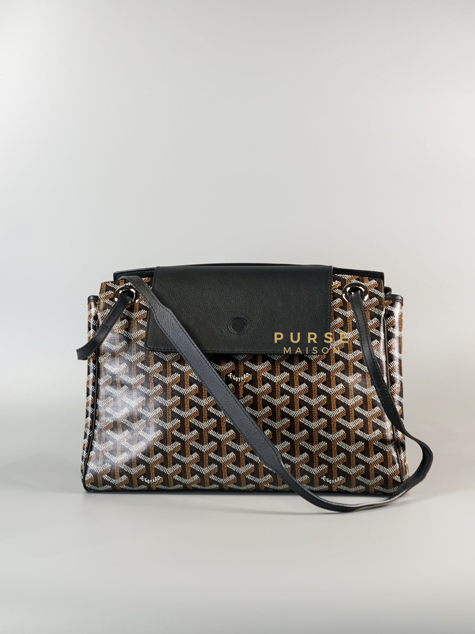 Rouette PM Bag Black (Noir) | Purse Maison Luxury Bags Shop