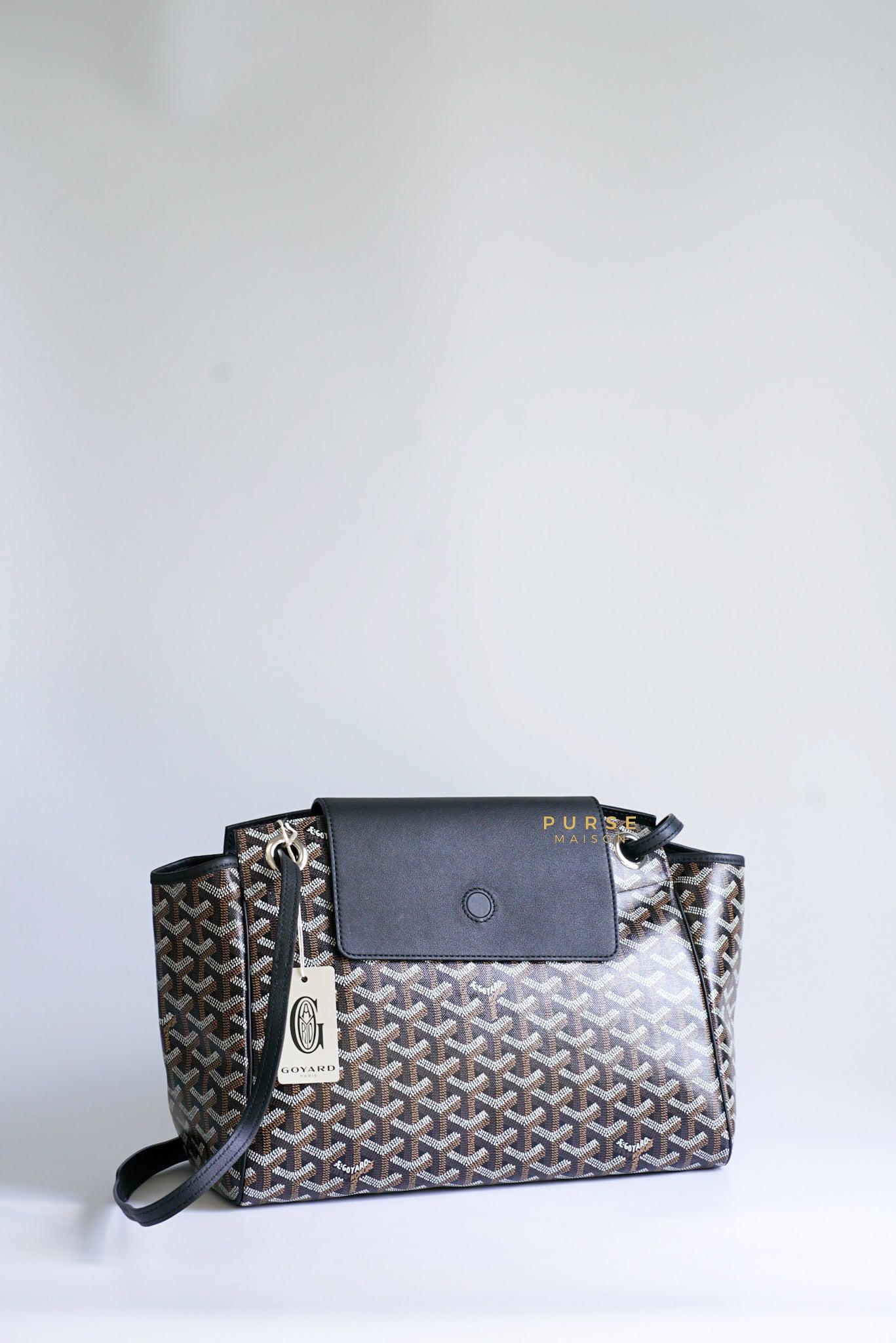 Rouette PM Bag Black (Noir) | Purse Maison Luxury Bags Shop