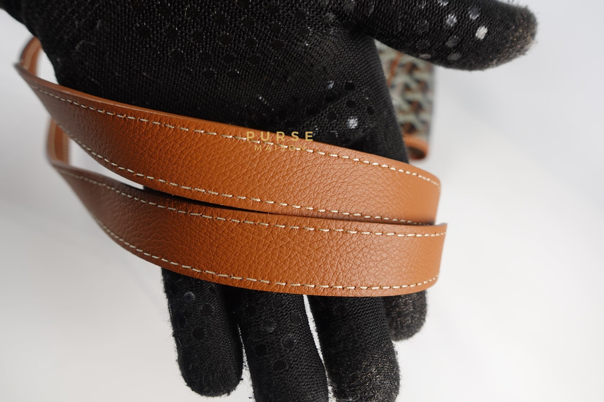 Rouette PM Bag Black/Tan (Noir et Naturel) | Purse Maison Luxury Bags Shop