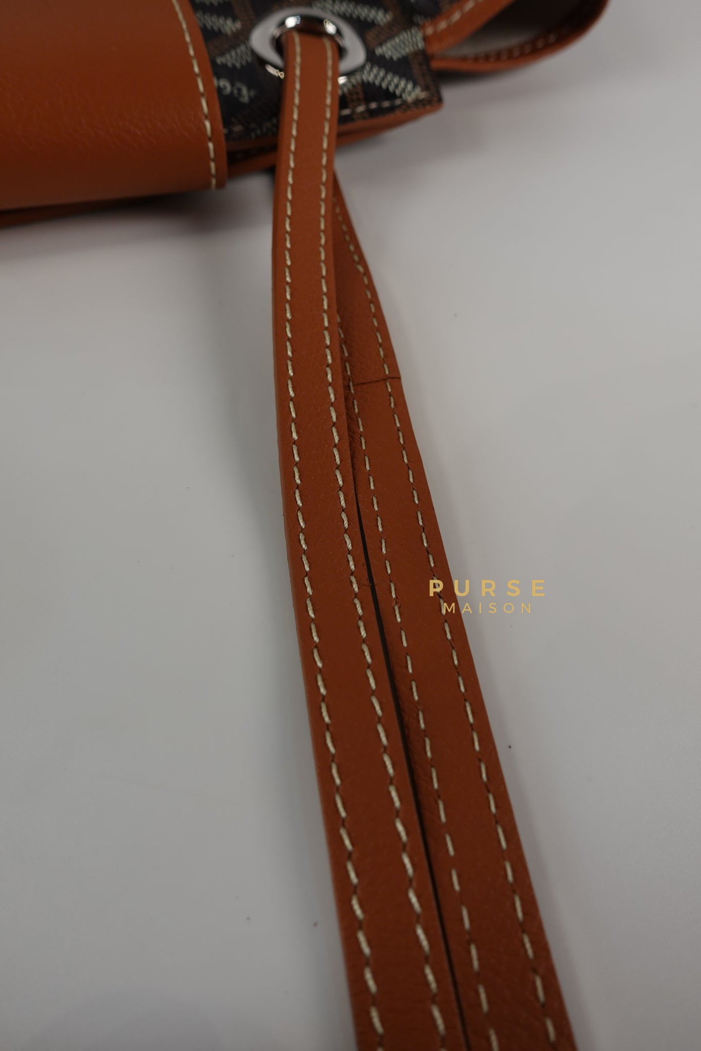 Rouette PM Bag Black/Tan (Noir et Naturel) | Purse Maison Luxury Bags Shop
