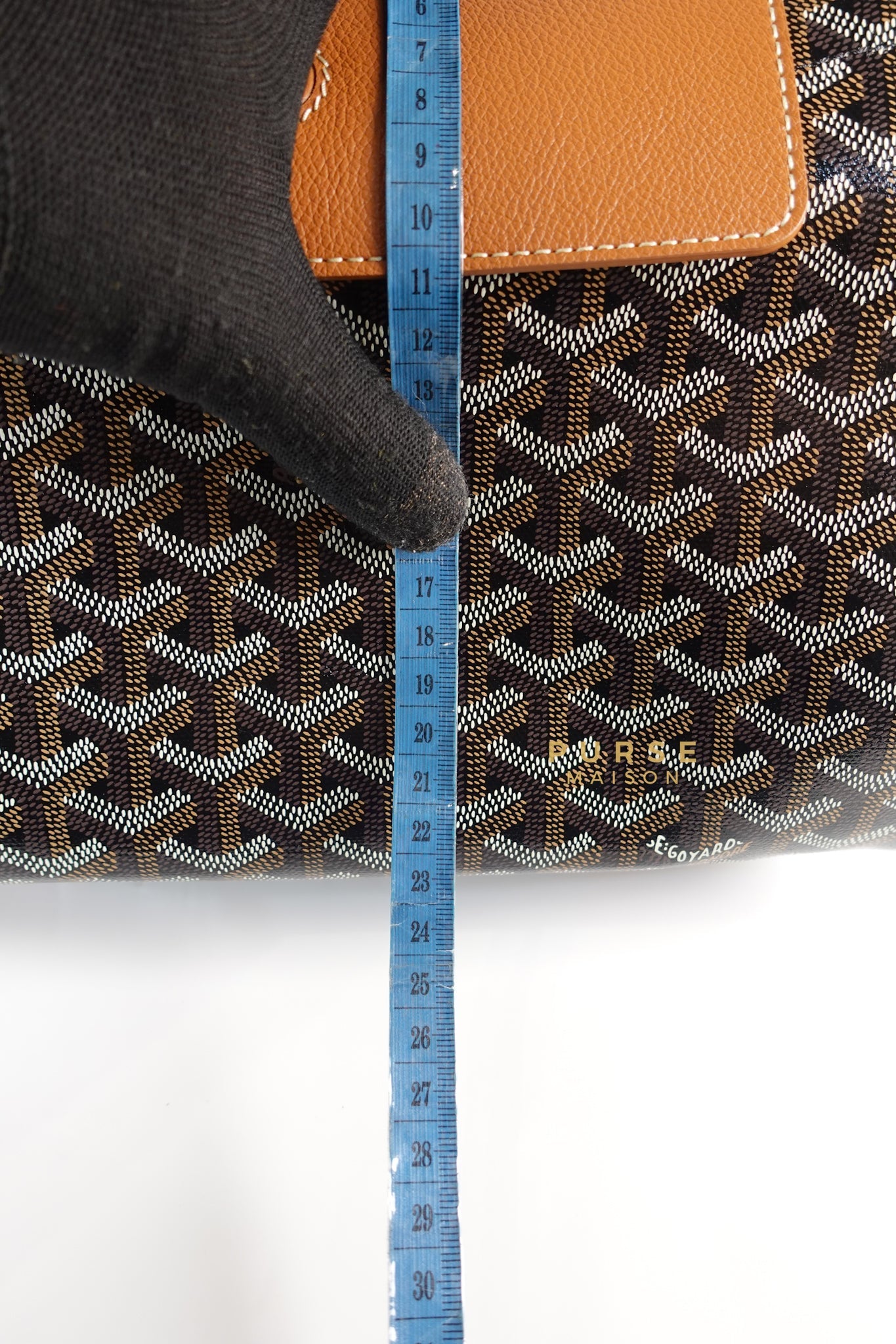 Rouette PM Bag Black/Tan (Noir et Naturel) | Purse Maison Luxury Bags Shop
