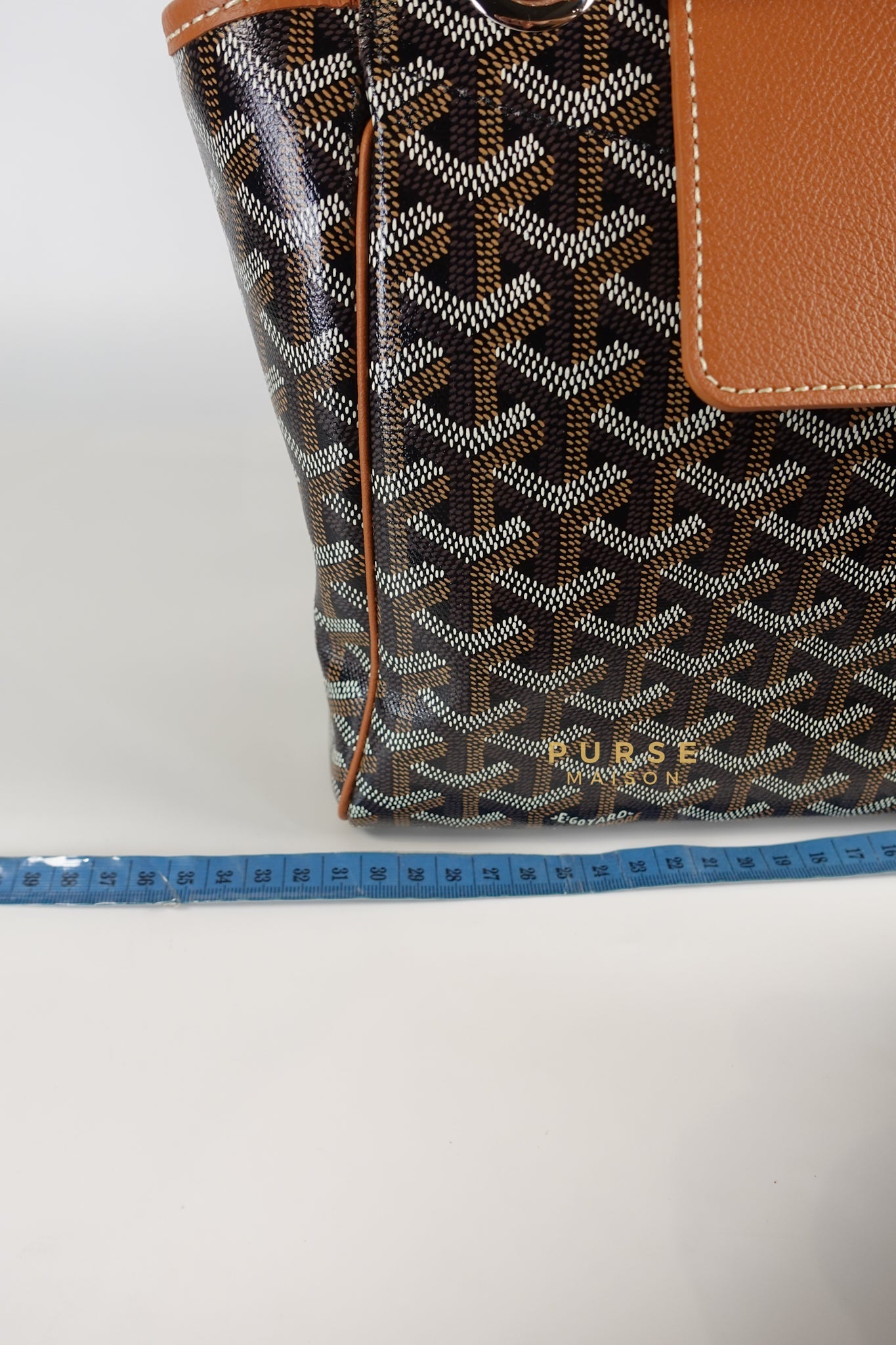 Rouette PM Bag Black/Tan (Noir et Naturel) | Purse Maison Luxury Bags Shop