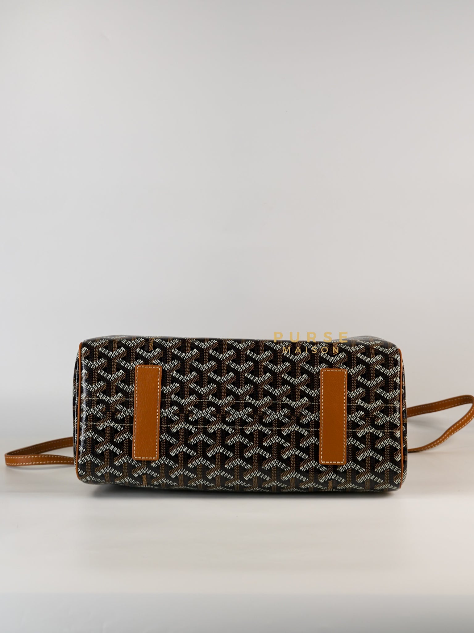 Rouette PM Bag Black/Tan (Noir et Naturel) | Purse Maison Luxury Bags Shop