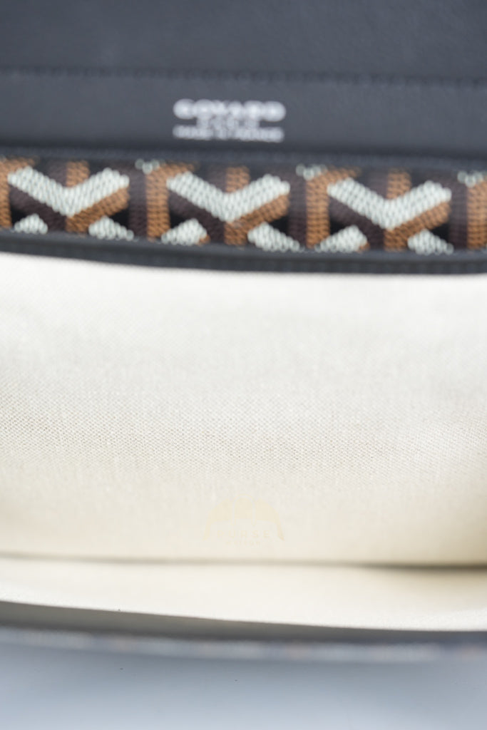 Rouette PM in Black Goyardine Canvas Tote Bag | Purse Maison Luxury Bags Shop