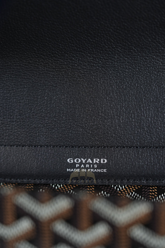 Rouette PM in Black Goyardine Canvas Tote Bag | Purse Maison Luxury Bags Shop