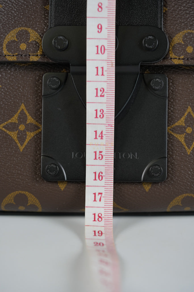 S Lock Messenger Bag Monogram Canvas | Purse Maison Luxury Bags Shop