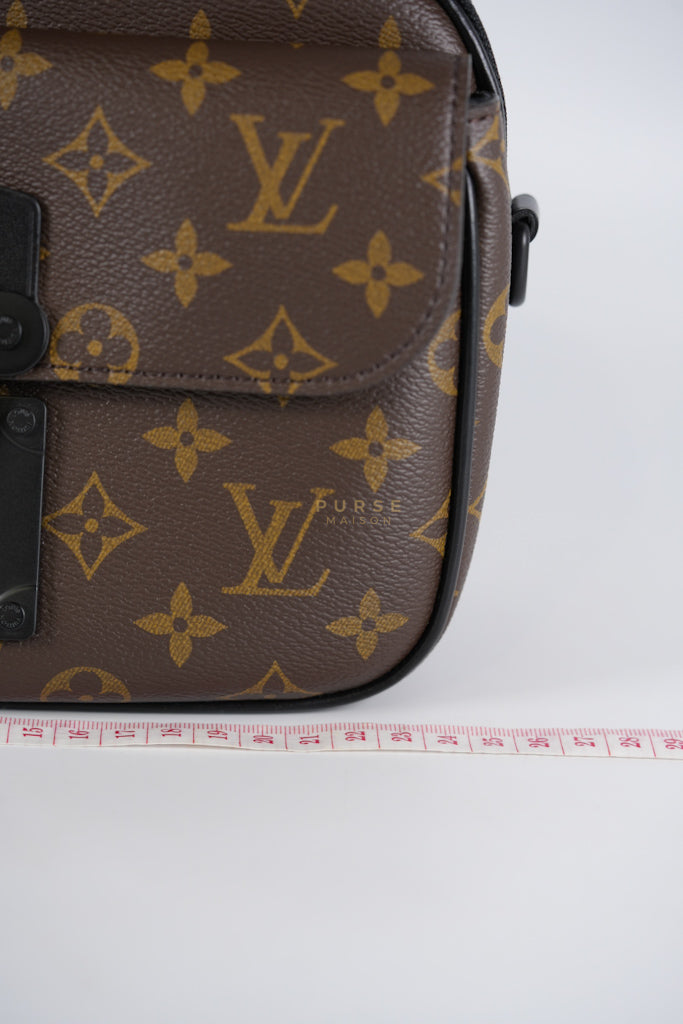 S Lock Messenger Bag Monogram Canvas | Purse Maison Luxury Bags Shop