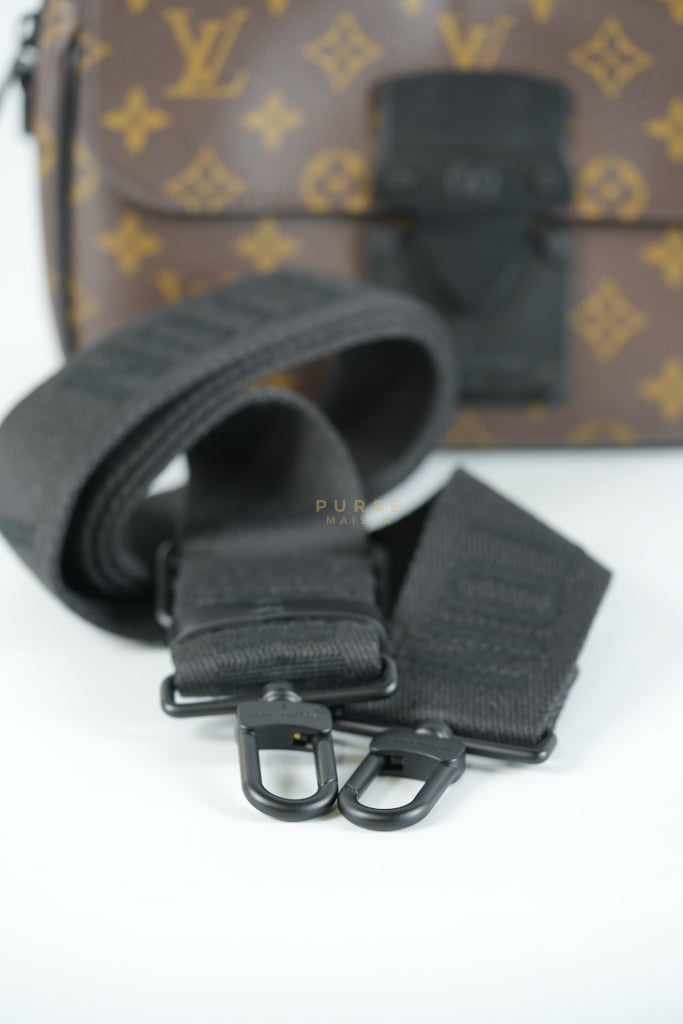 S Lock Messenger Bag Monogram Canvas | Purse Maison Luxury Bags Shop