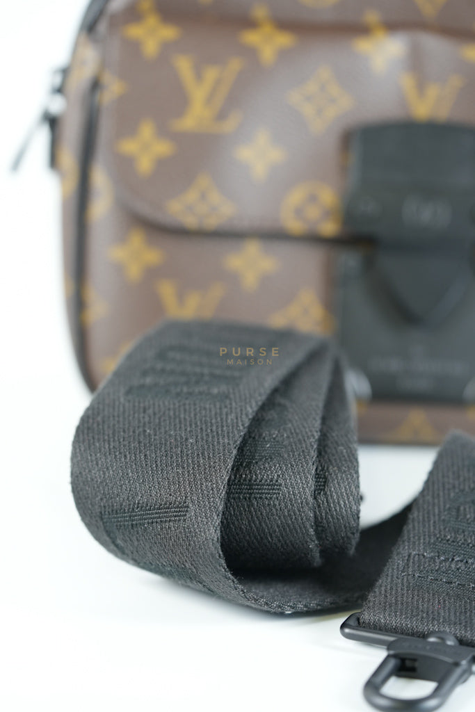 S Lock Messenger Bag Monogram Canvas | Purse Maison Luxury Bags Shop