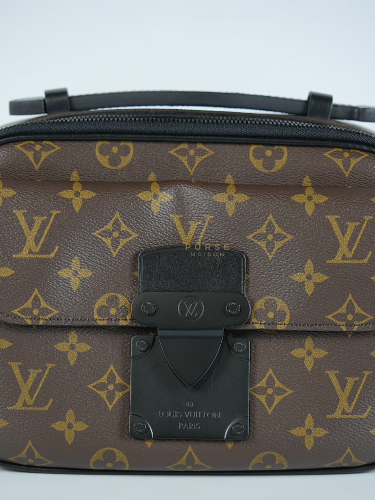 S Lock Messenger Bag Monogram Canvas | Purse Maison Luxury Bags Shop