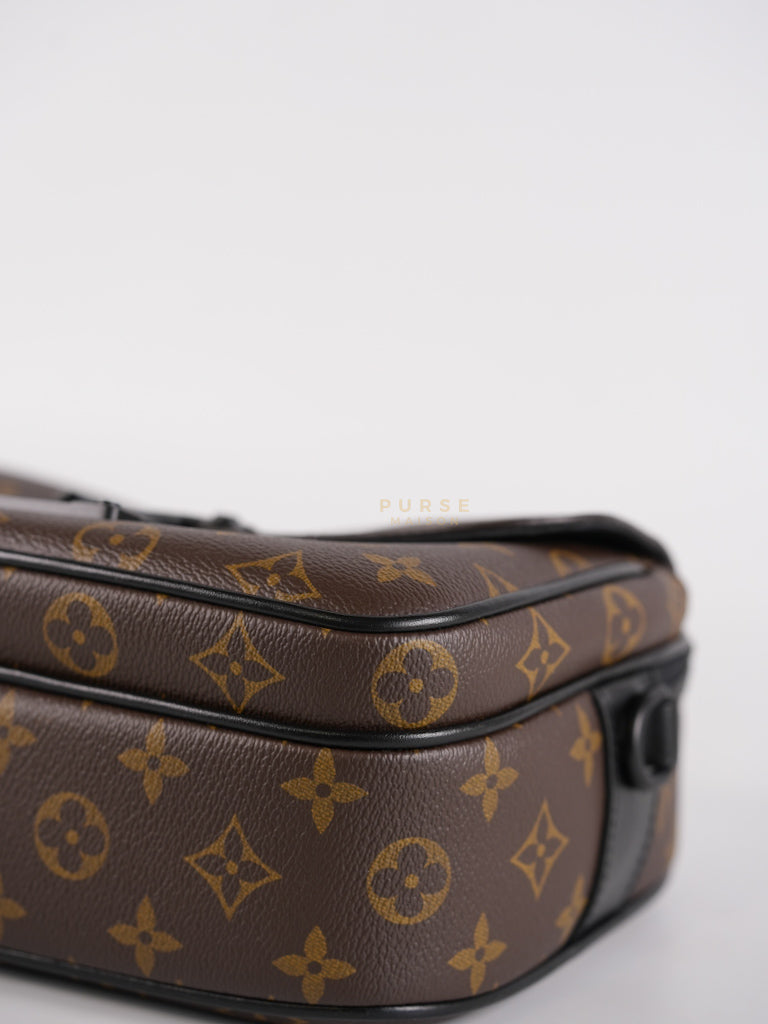 S Lock Messenger Bag Monogram Canvas | Purse Maison Luxury Bags Shop