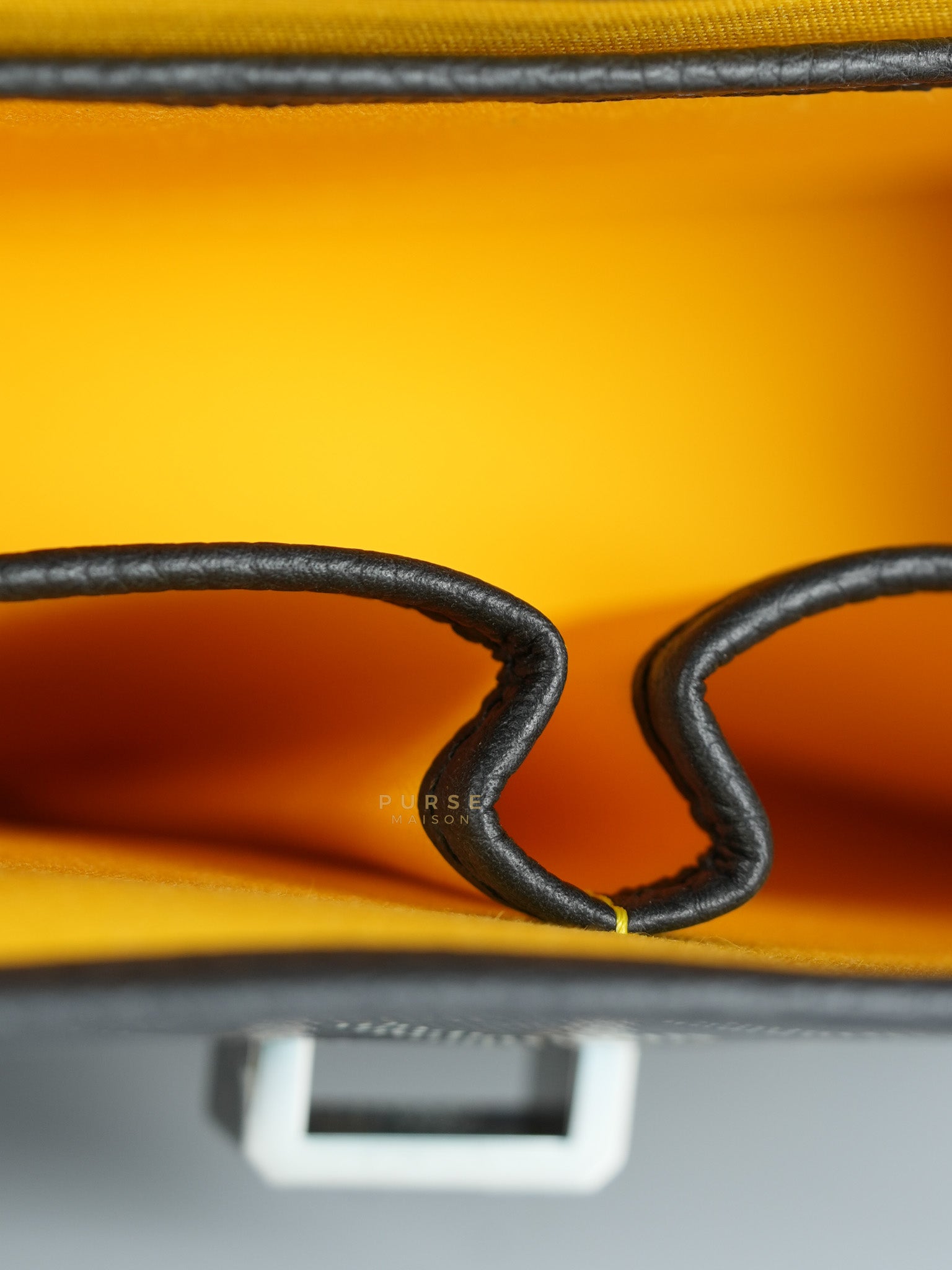 Sac Belvedere PM Bag in Black Goyardine Canvas | Purse Maison Luxury Bags Shop