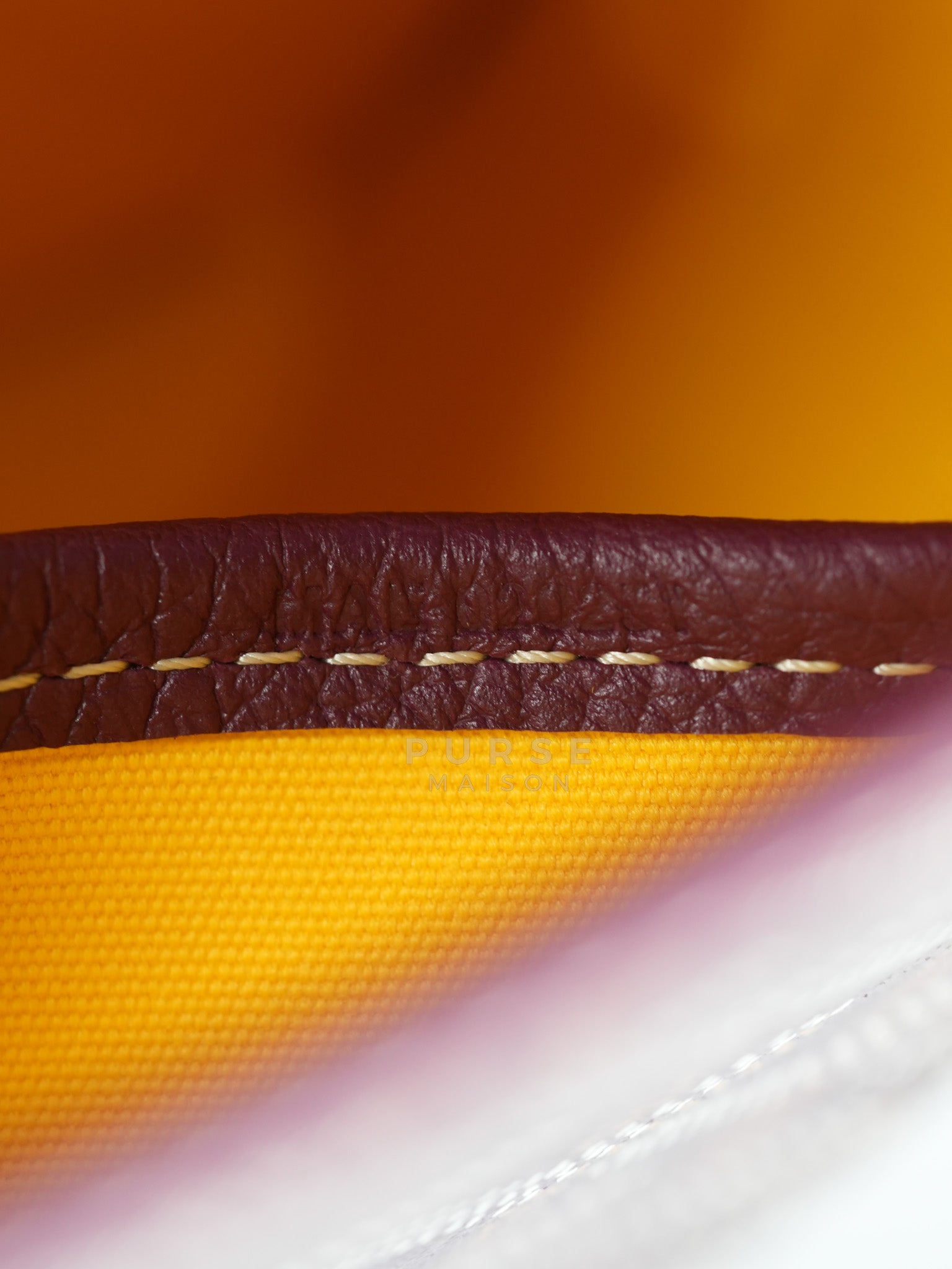 Sac Belvedere PM Bag in Bordeaux Goyardine Canvas | Purse Maison Luxury Bags Shop