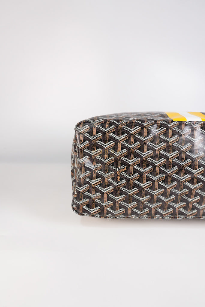 Sac Boheme PM Hobo Bag Noir/Black Goyardine Canvas | Purse Maison Luxury Bags Shop