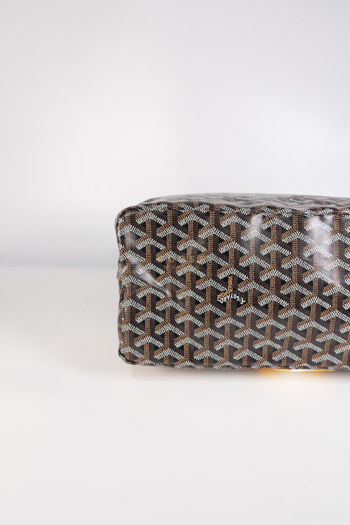 Sac Boheme PM Hobo Bag Noir/Black Goyardine Canvas | Purse Maison Luxury Bags Shop