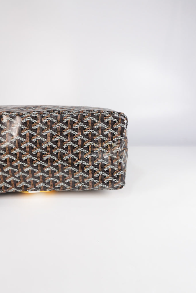 Sac Boheme PM Hobo Bag Noir/Black Goyardine Canvas | Purse Maison Luxury Bags Shop