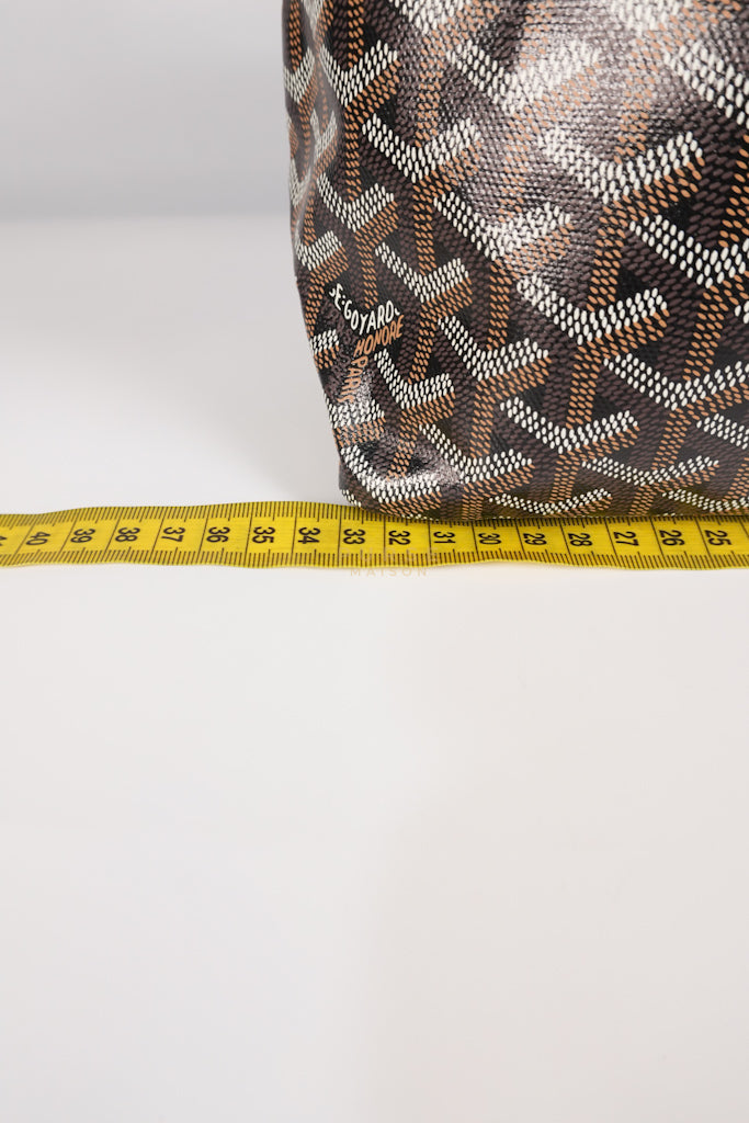 Sac Boheme PM Hobo Bag Noir/Black Goyardine Canvas | Purse Maison Luxury Bags Shop