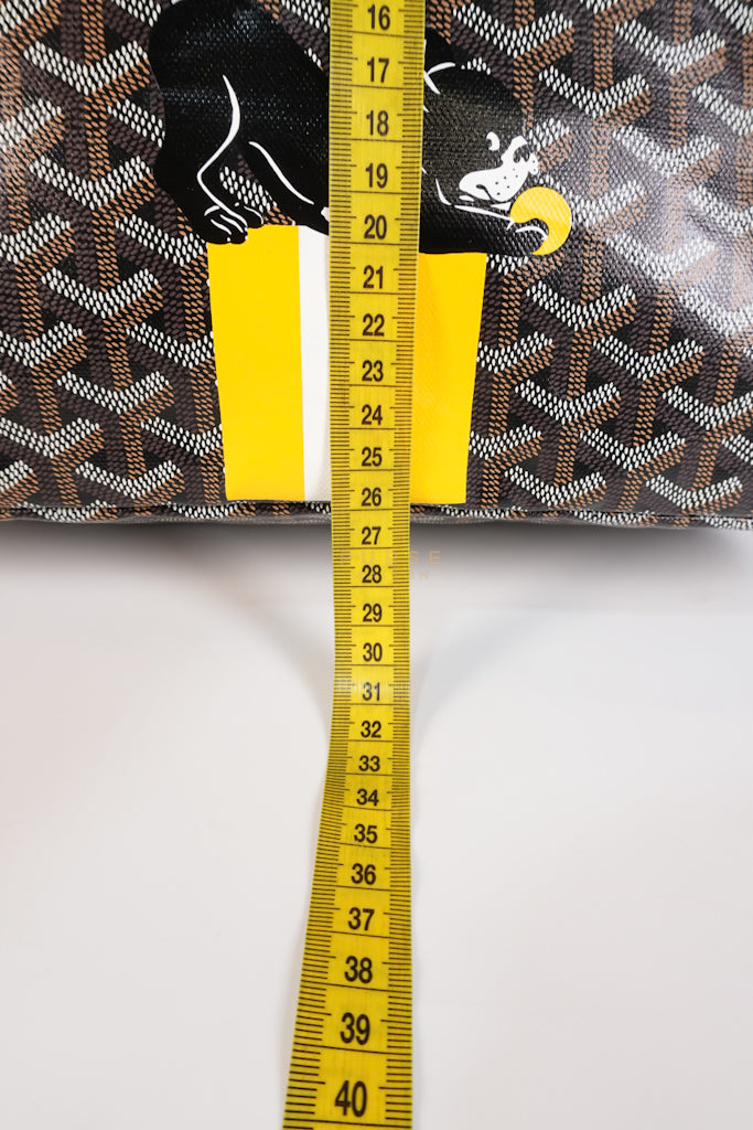 Sac Boheme PM Hobo Bag Noir/Black Goyardine Canvas | Purse Maison Luxury Bags Shop