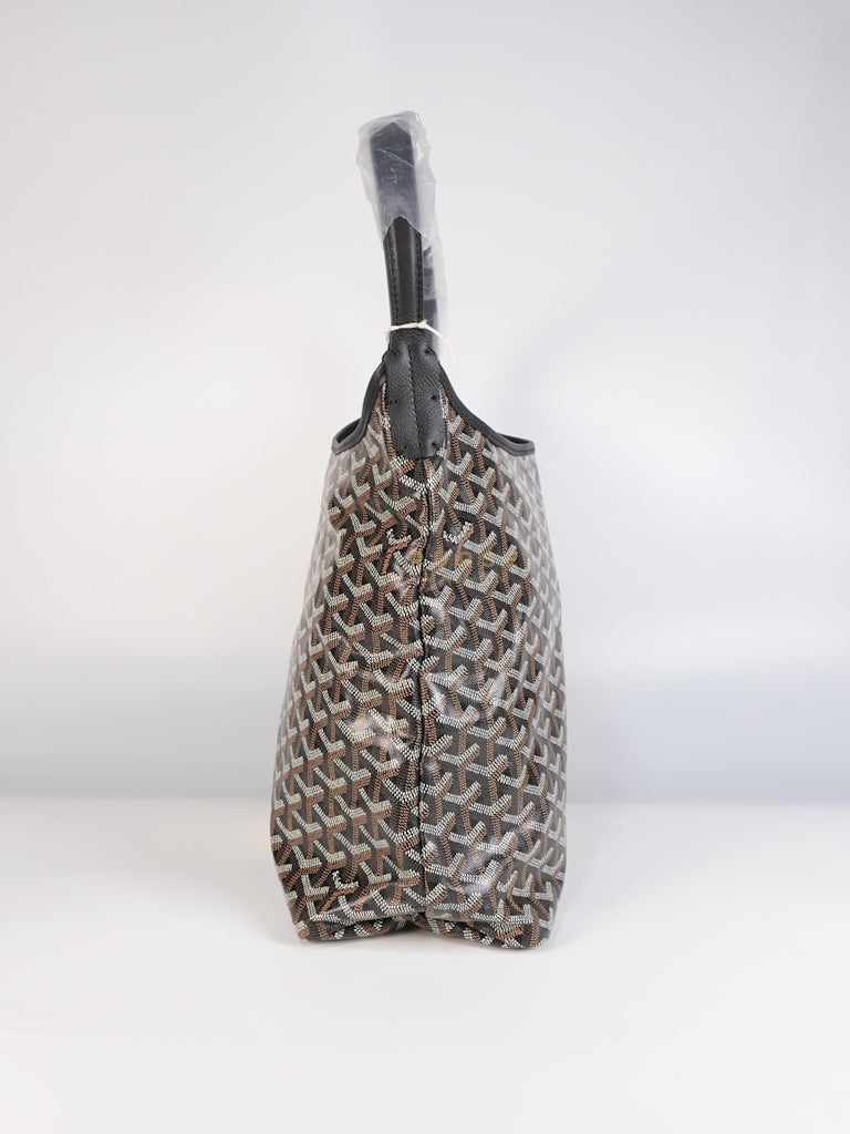 Sac Boheme PM Hobo Bag Noir/Black Goyardine Canvas | Purse Maison Luxury Bags Shop