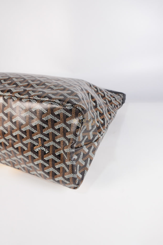 Sac Boheme PM Hobo Bag Noir/Black Goyardine Canvas | Purse Maison Luxury Bags Shop