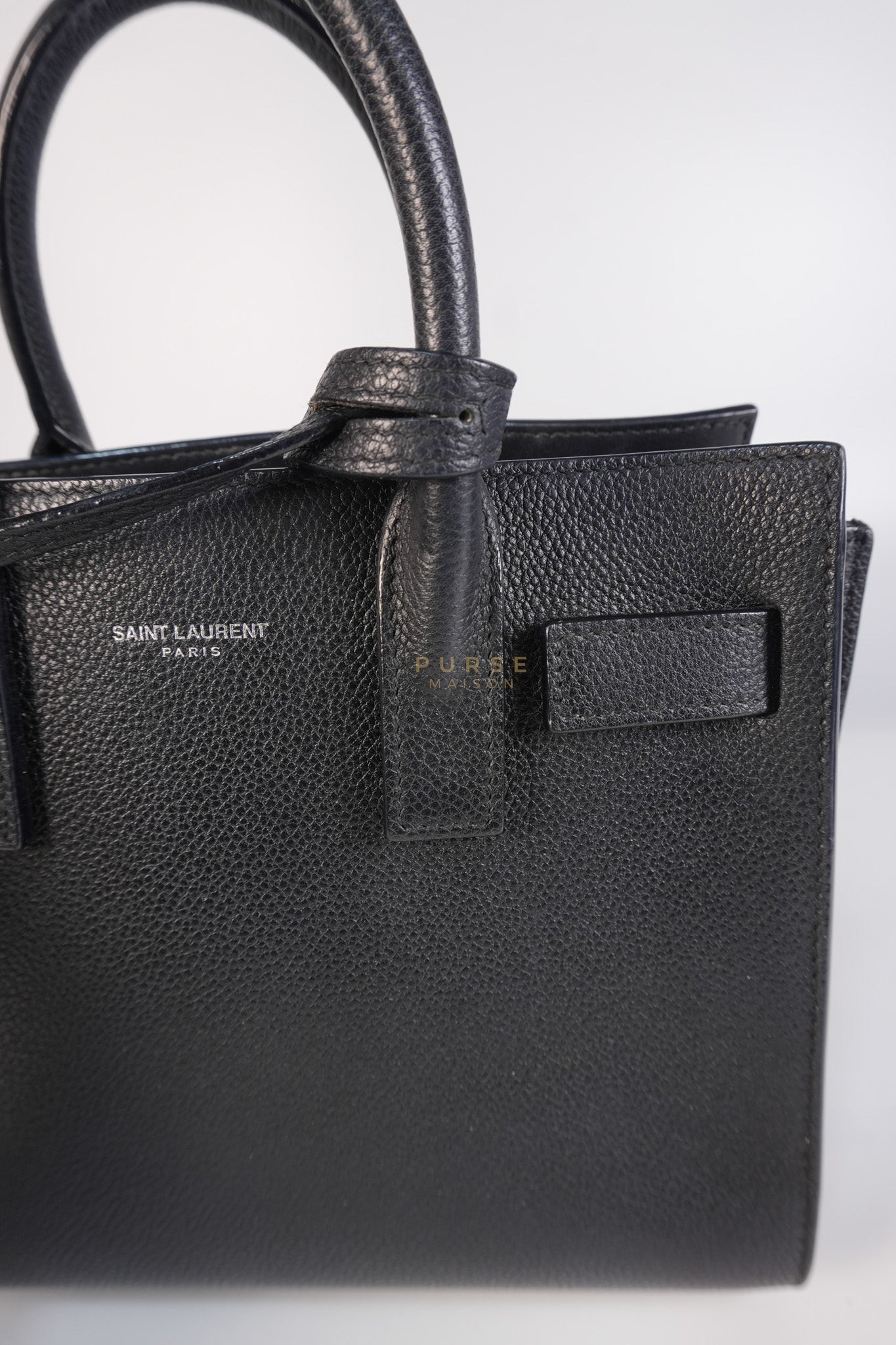 Sac de Jour Nano in Black | Purse Maison Luxury Bags Shop