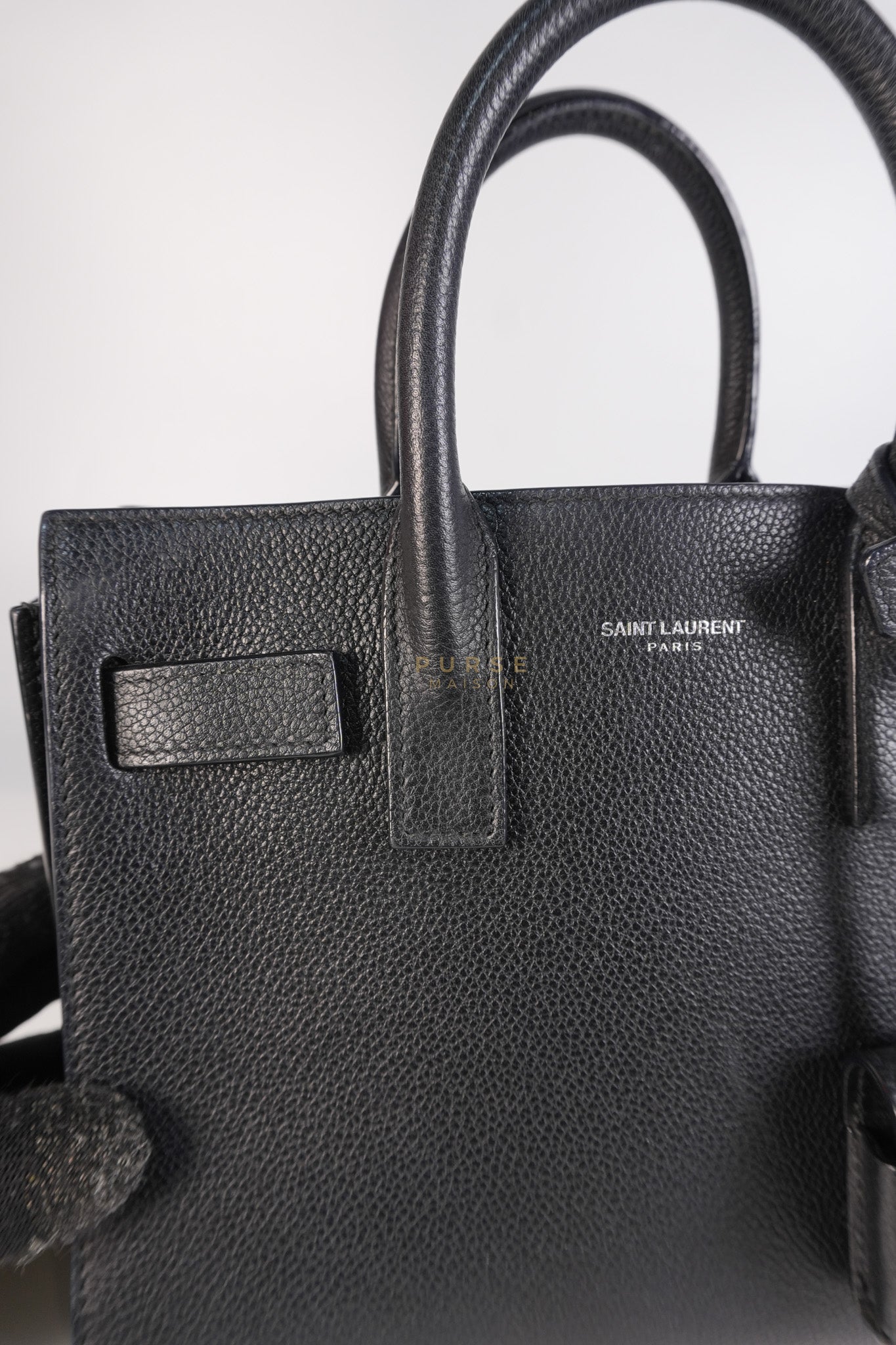 Sac de Jour Nano in Black | Purse Maison Luxury Bags Shop