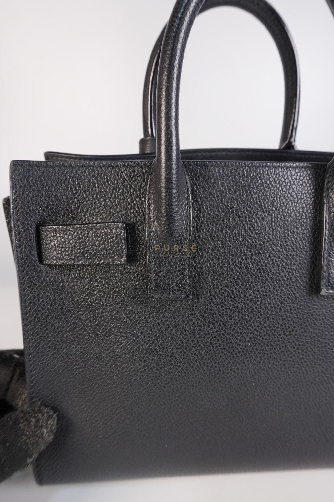 Sac de Jour Nano in Black | Purse Maison Luxury Bags Shop
