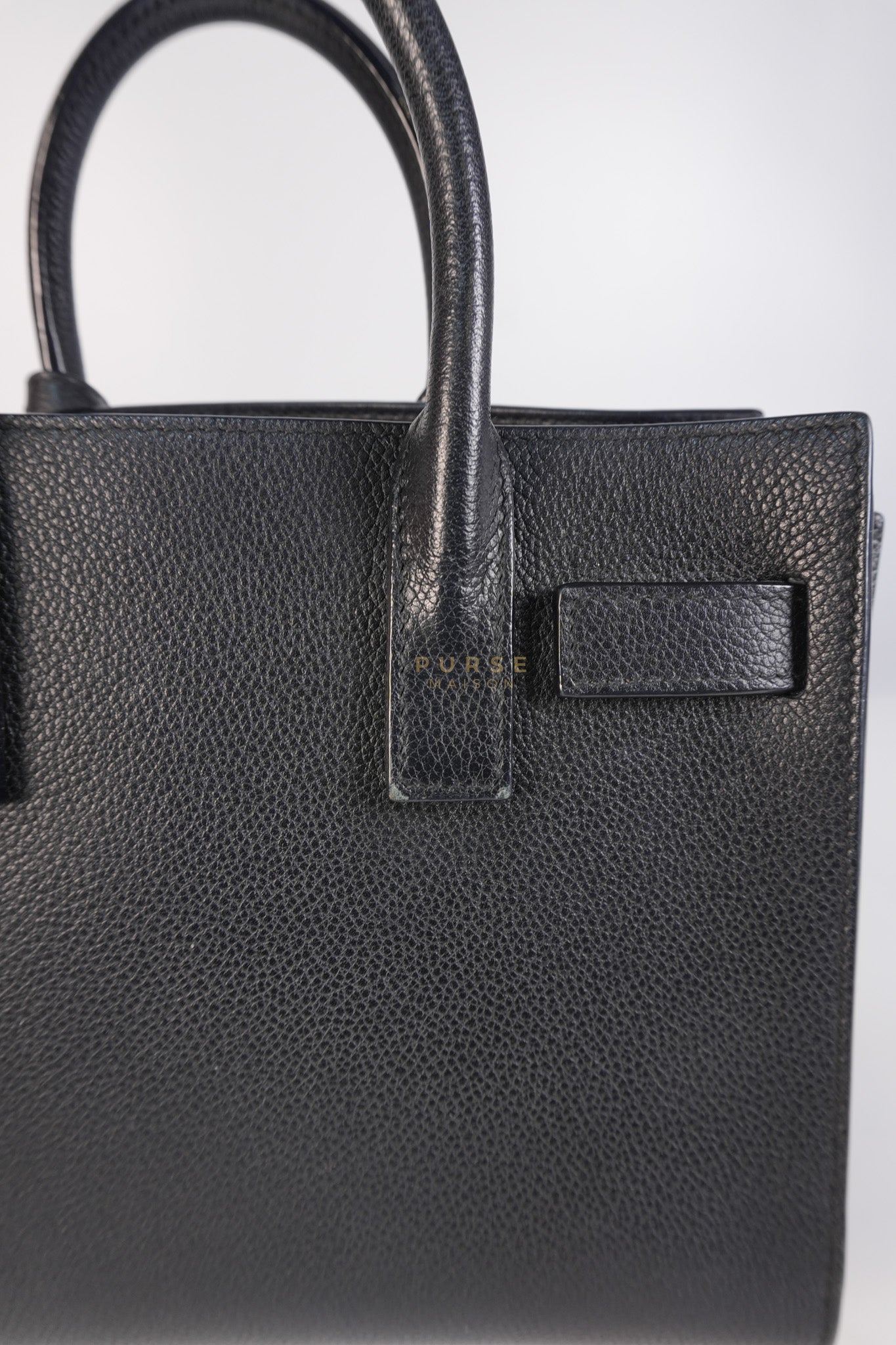 Sac de Jour Nano in Black | Purse Maison Luxury Bags Shop
