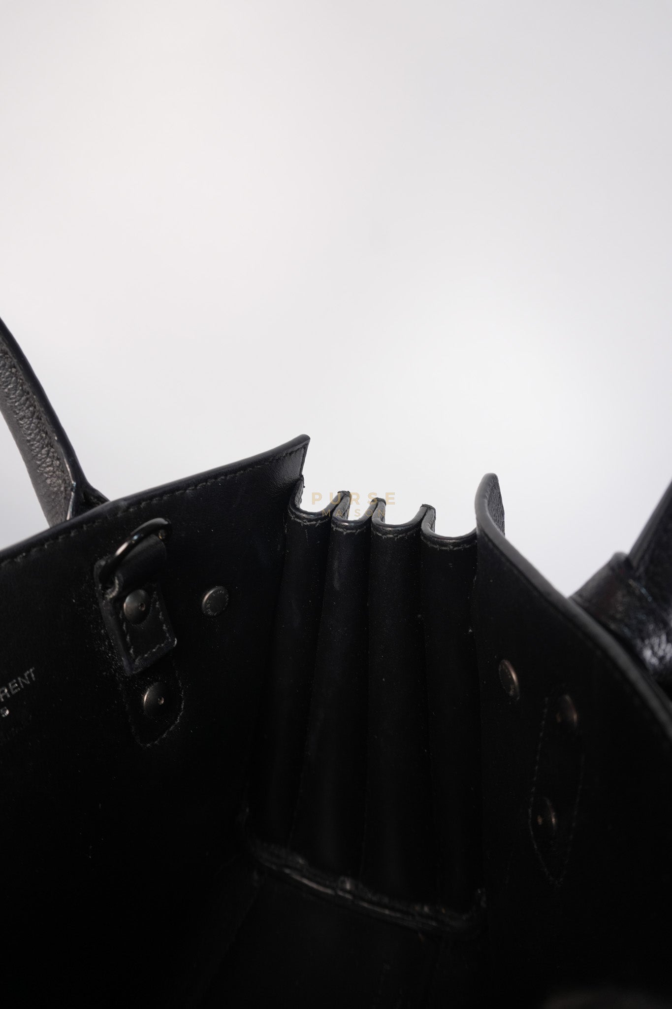 Sac de Jour Nano in Black | Purse Maison Luxury Bags Shop