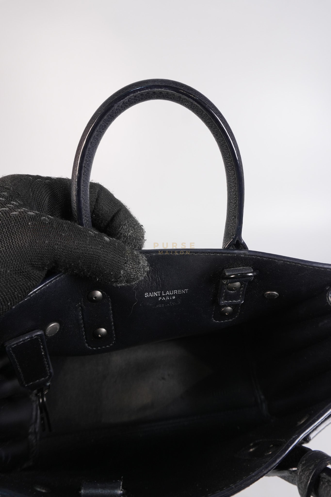 Sac de Jour Nano in Black | Purse Maison Luxury Bags Shop
