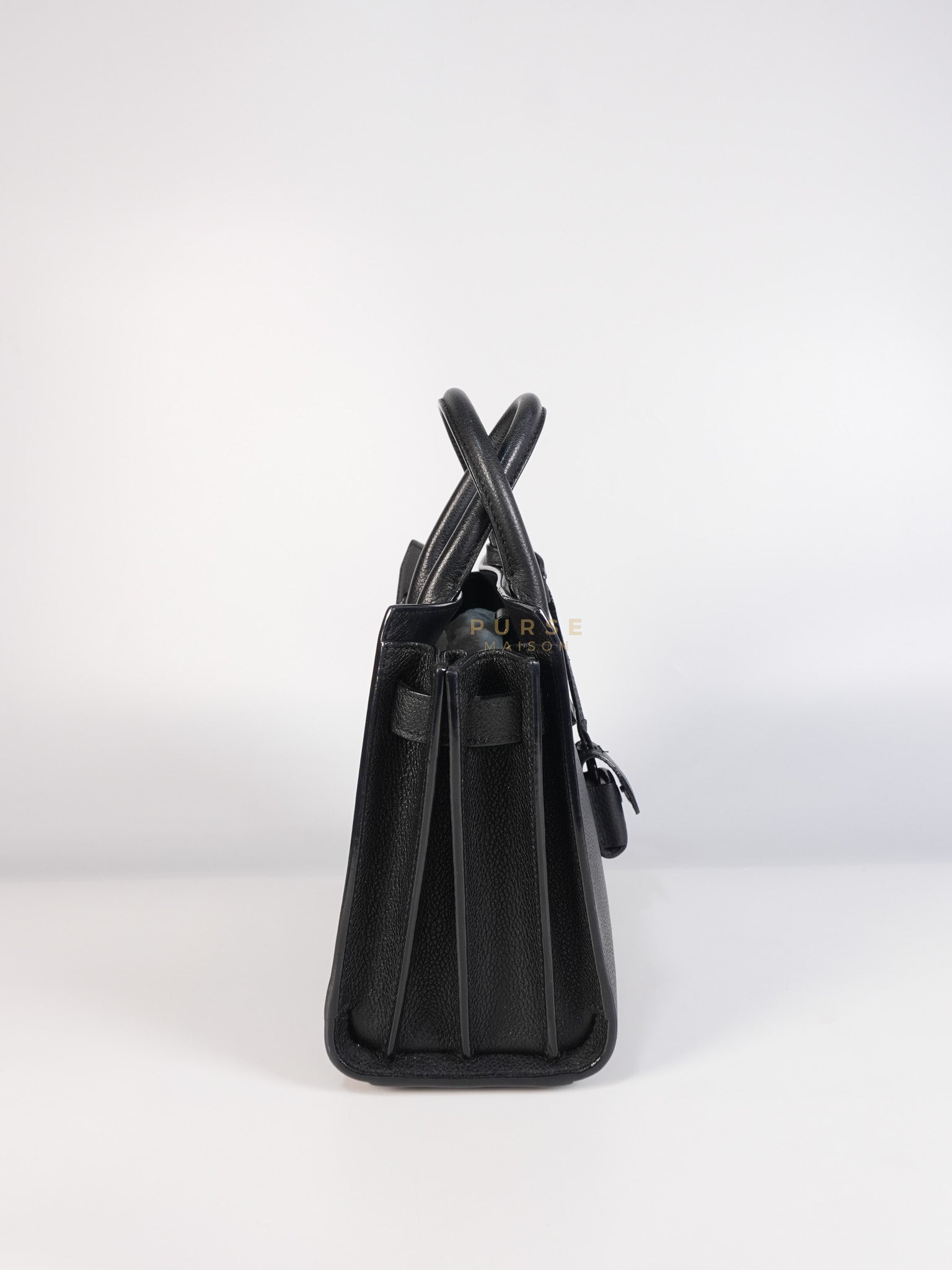 Sac de Jour Nano in Black | Purse Maison Luxury Bags Shop