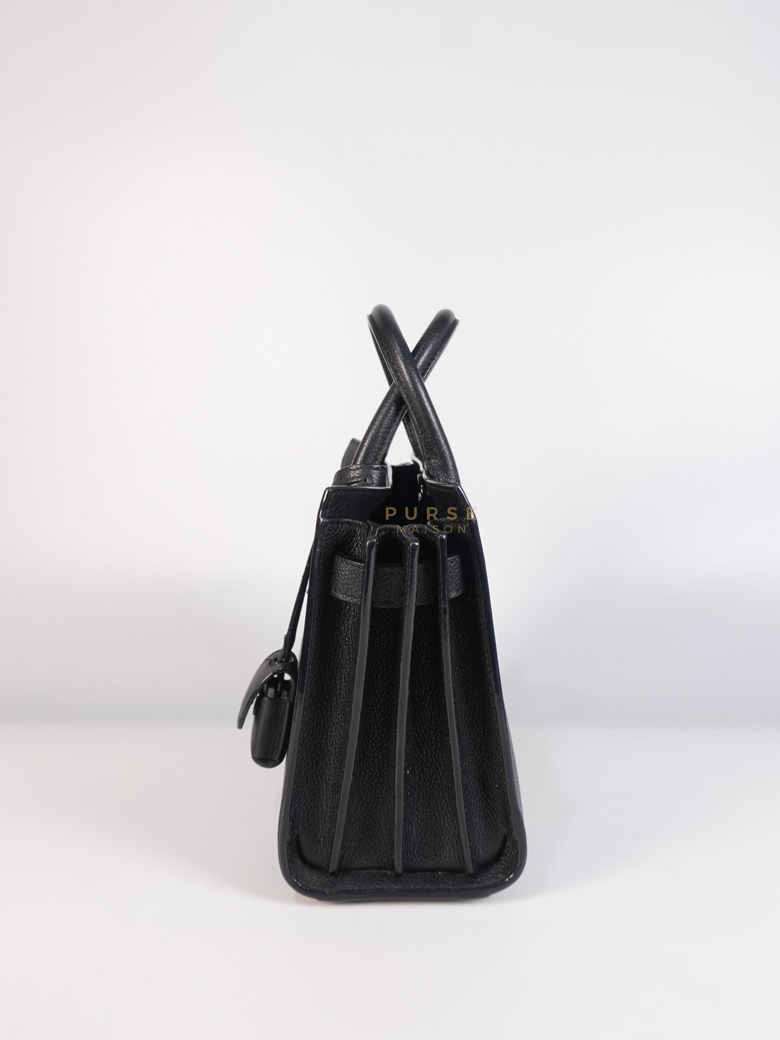 Sac de Jour Nano in Black | Purse Maison Luxury Bags Shop
