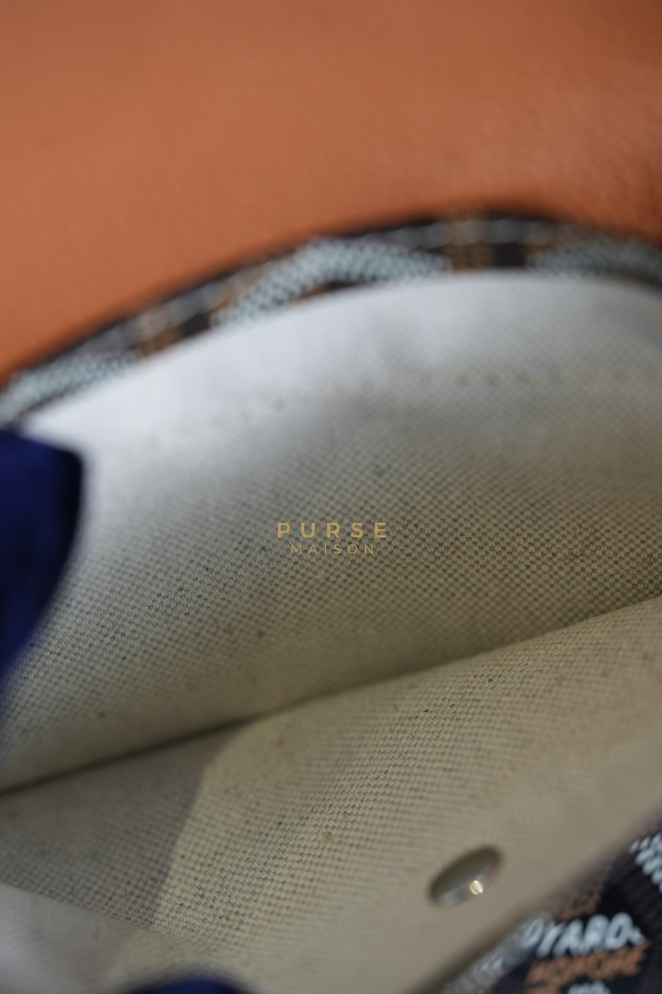 Sac Hardy PM 2 Noir Et Naturel/Tan Goyardine Canvas | Purse Maison Luxury Bags Shop