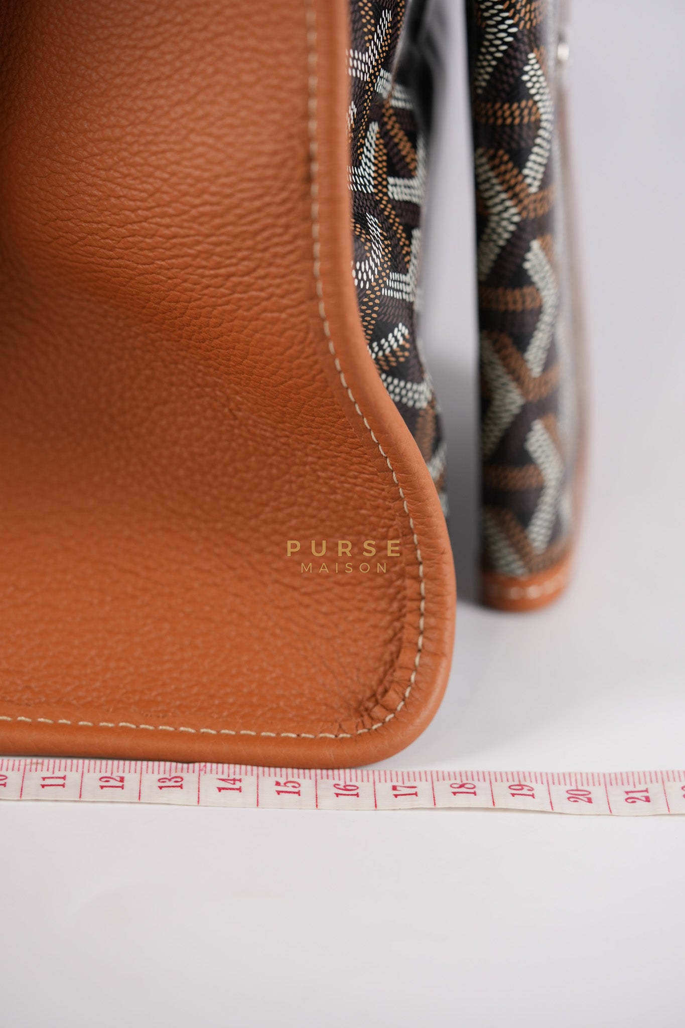 Sac Hardy PM 2 Noir Et Naturel/Tan Goyardine Canvas | Purse Maison Luxury Bags Shop