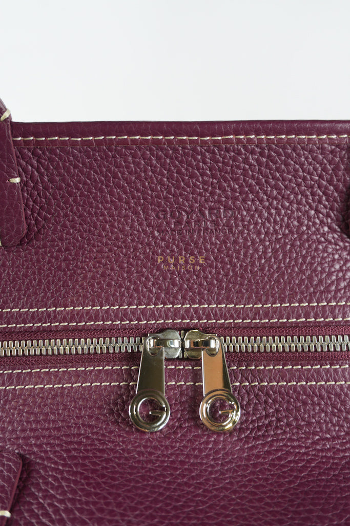 Sac Hardy PM in Burgundy Goyardine Canvas Tote Bag | Purse Maison Luxury Bags Shop