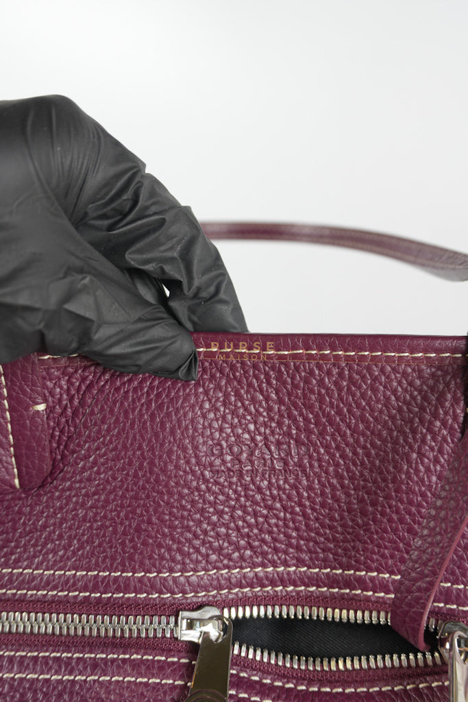 Sac Hardy PM in Burgundy Goyardine Canvas Tote Bag | Purse Maison Luxury Bags Shop