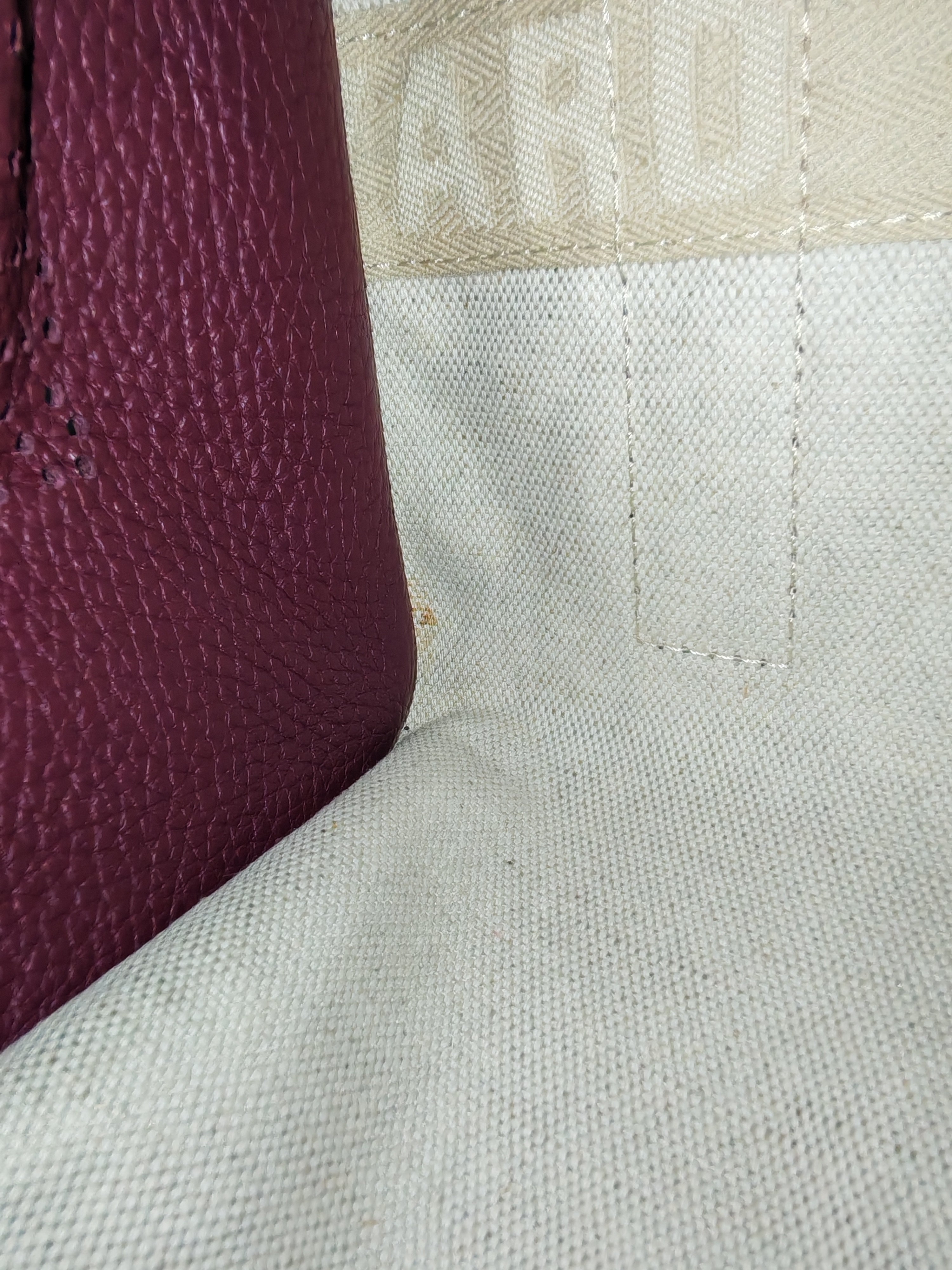 Sac Hardy PM in Burgundy Goyardine Canvas Tote Bag | Purse Maison Luxury Bags Shop