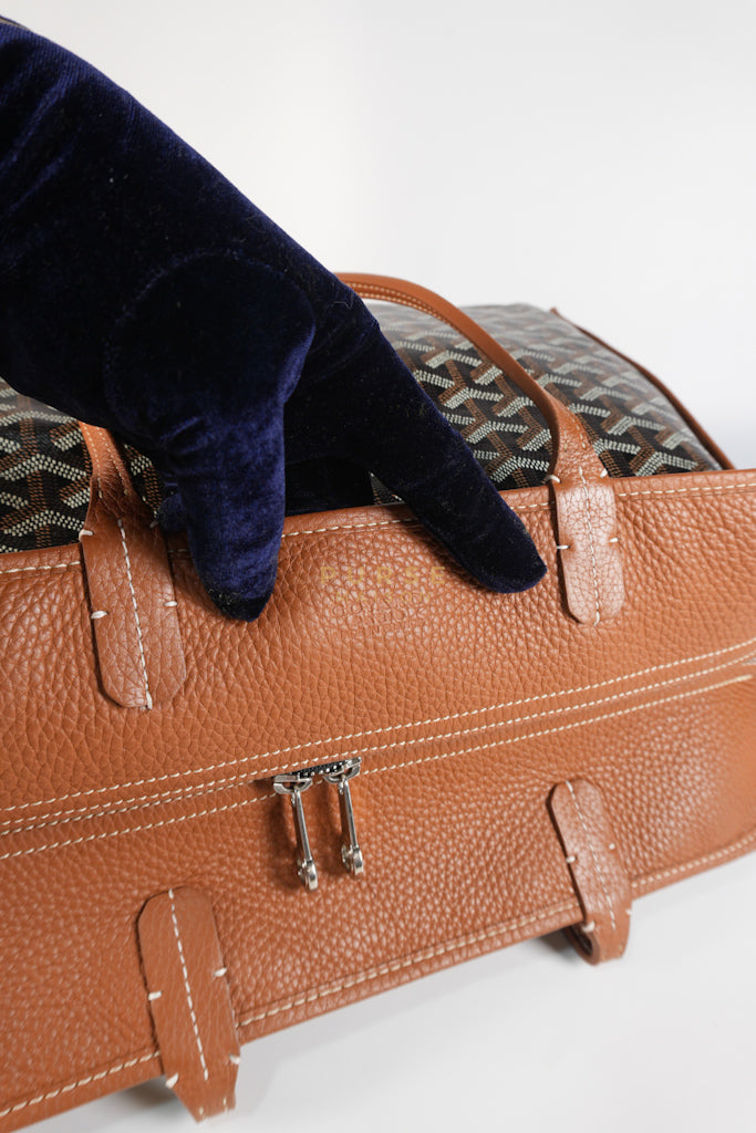 Sac Hardy PM in Tan Goyardine Canvas Tote Bag | Purse Maison Luxury Bags Shop