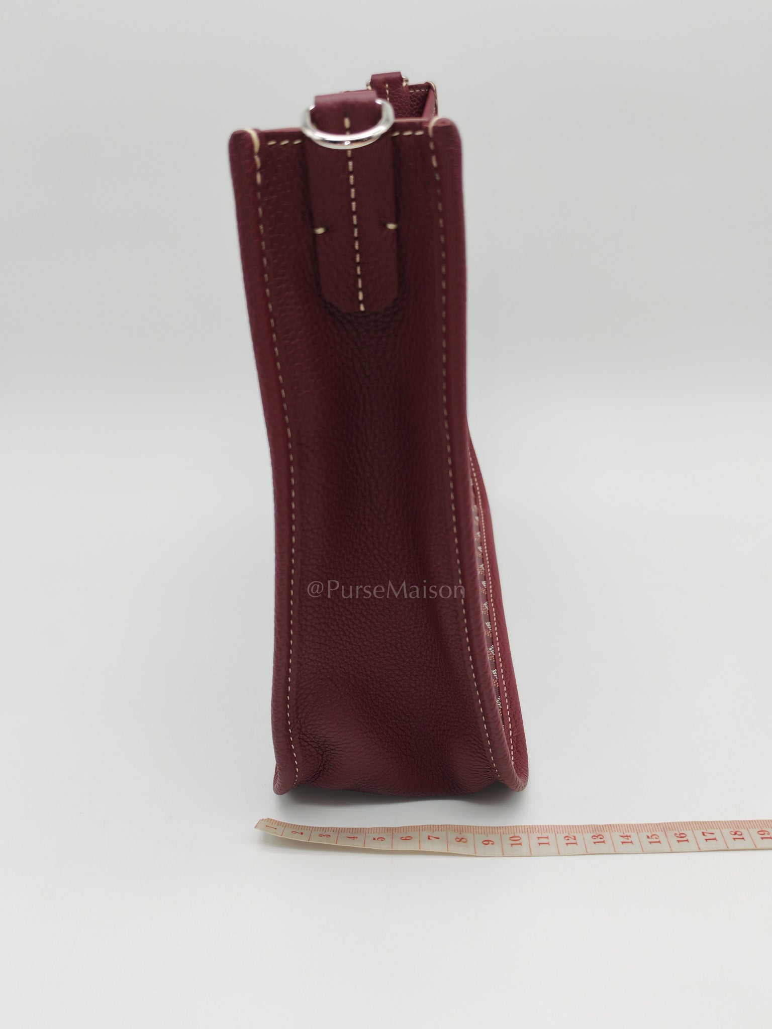 Sac Musette Crossbody Bag PM in Burgundy Goyardine Canvas | Purse Maison Luxury Bags Shop